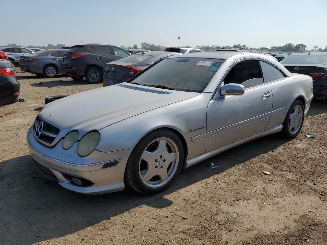 2003 Mercedes-Benz CL AMG, VIN WDBPJ74J33A033191 — Normal wear