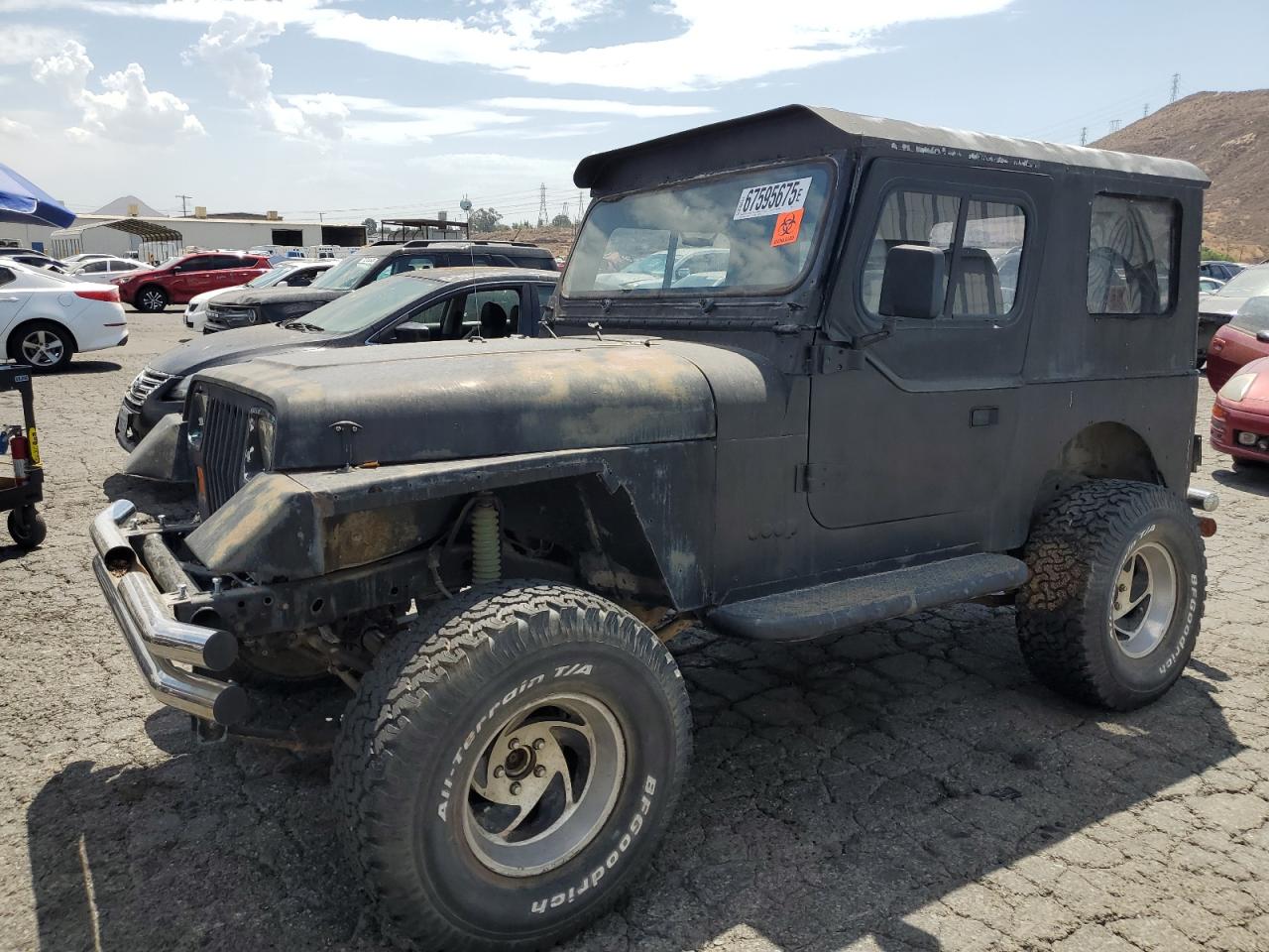 1993 Jeep Wrangler, VIN 1J4FY29S4PP223687 — Minor dents and scratches