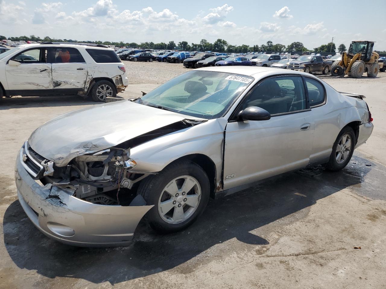 2006 Chevrolet Monte Carlo LT 3.5L, VIN 2G1WM15KX69229873 — Front end