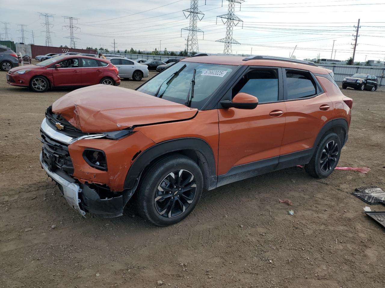2022 Chevrolet TrailBlazer LT, VIN KL79MPS25NB007120 — Front end