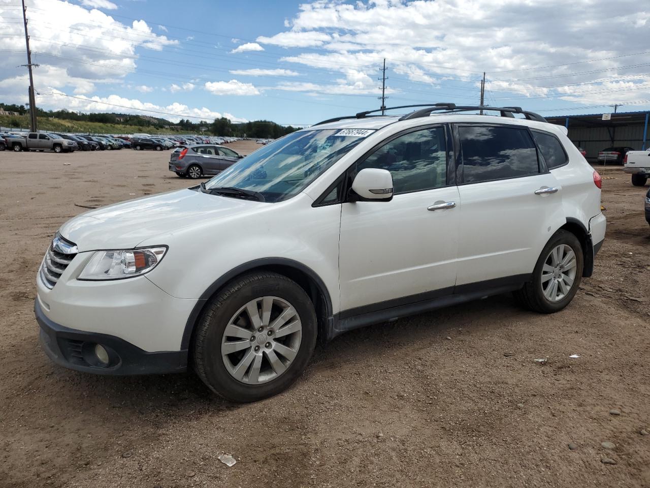 2011 Subaru Tribeca Limited, VIN 4S4WX9GD4B4401433 — Front end