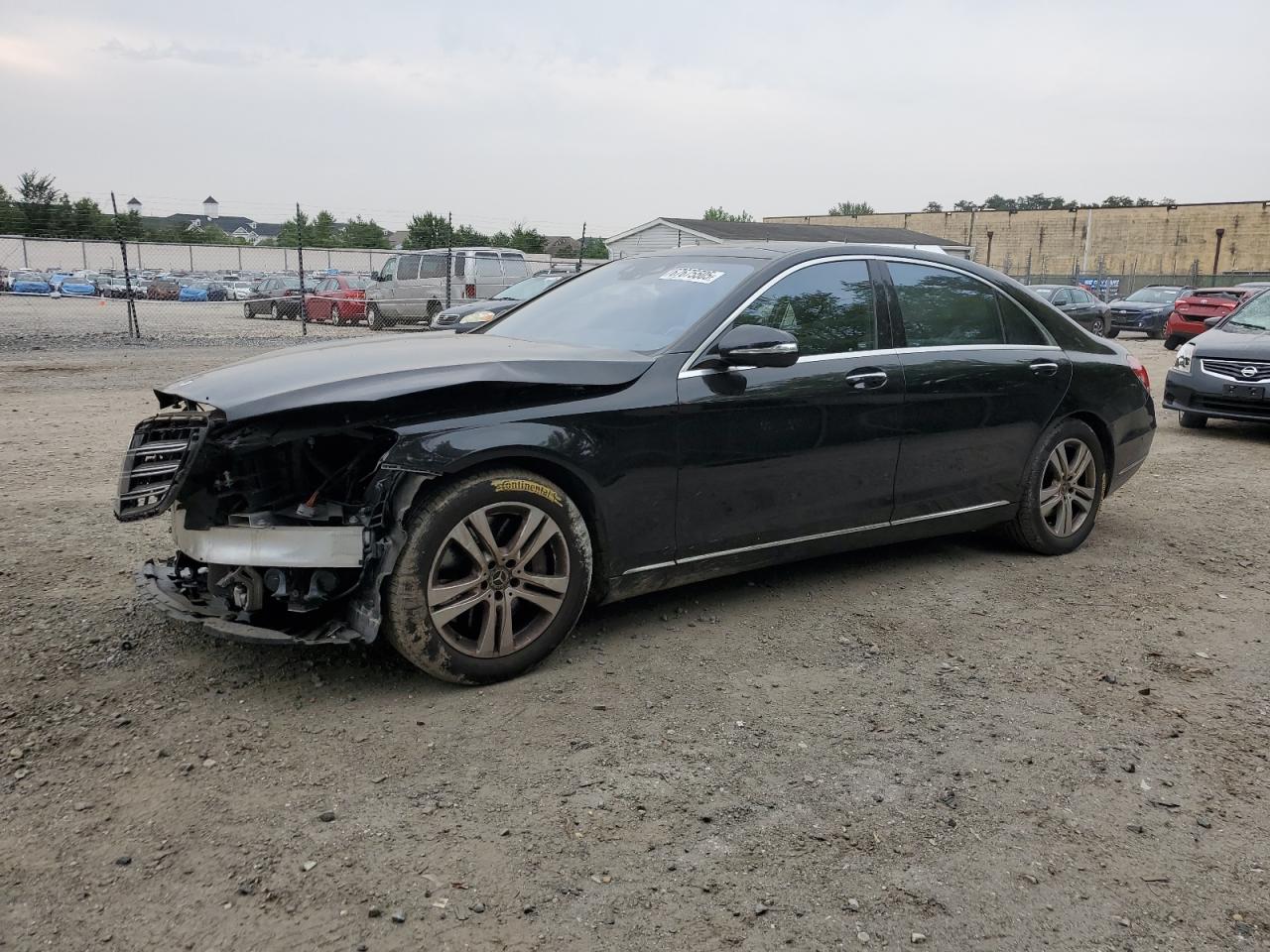2018 Mercedes-Benz S 450, VIN WDDUG6GB2JA370911 — Front end