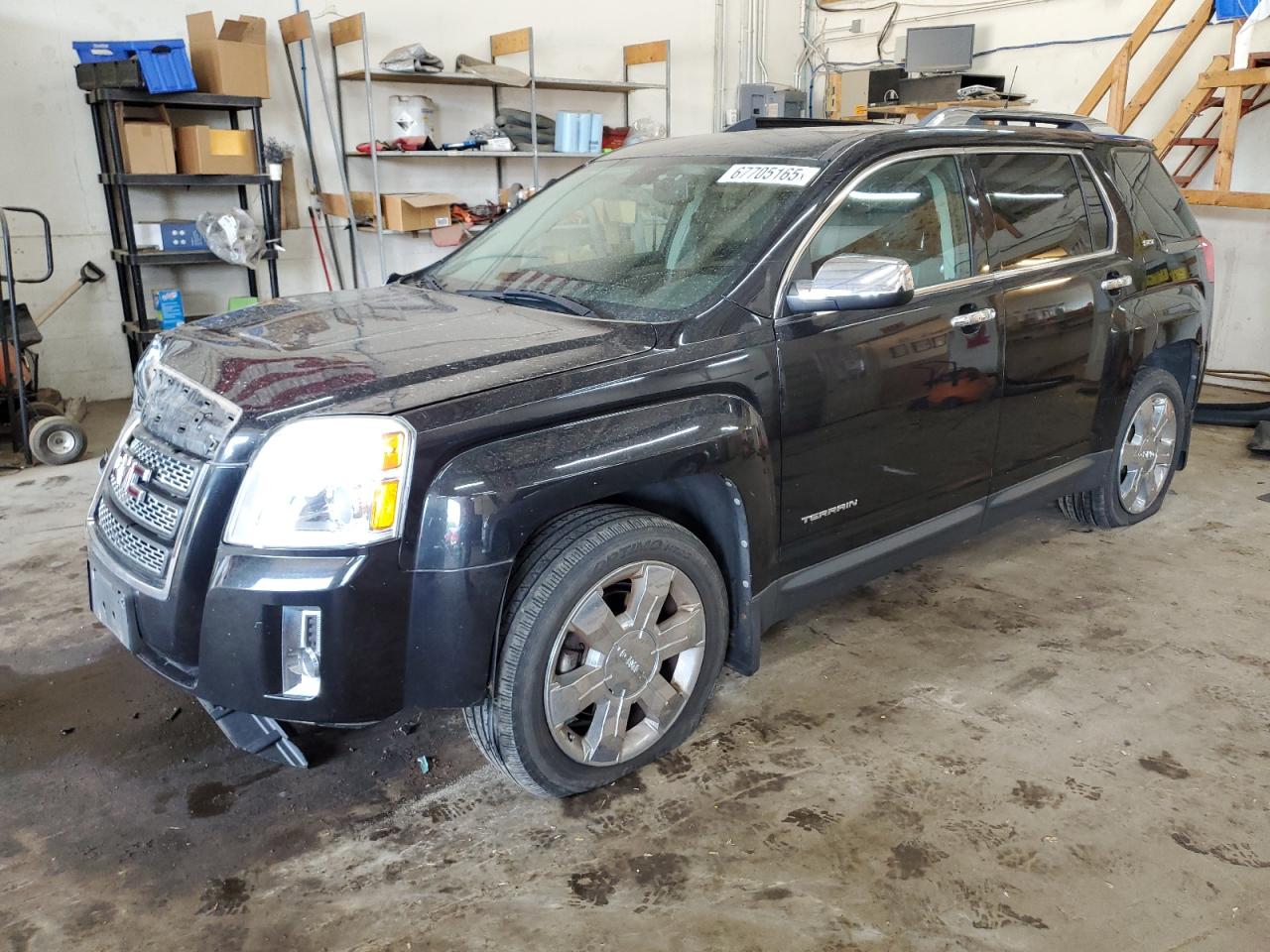 2011 GMC Terrain SLT-2, VIN 2CTFLXE55B6246572 — Front end