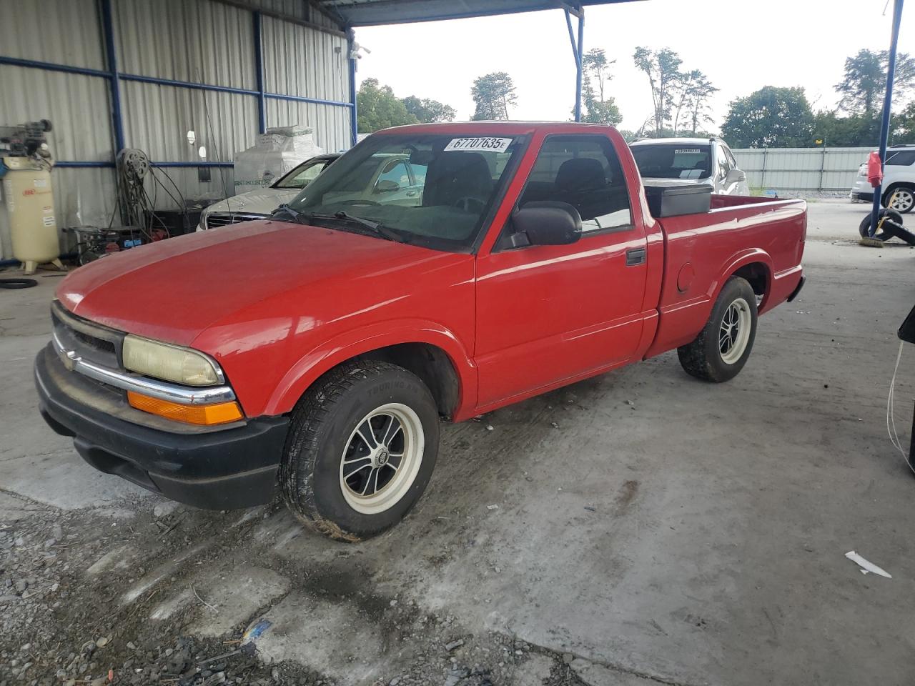 2003 Chevrolet S-10, VIN 1GCCS14H638160712 — Normal wear