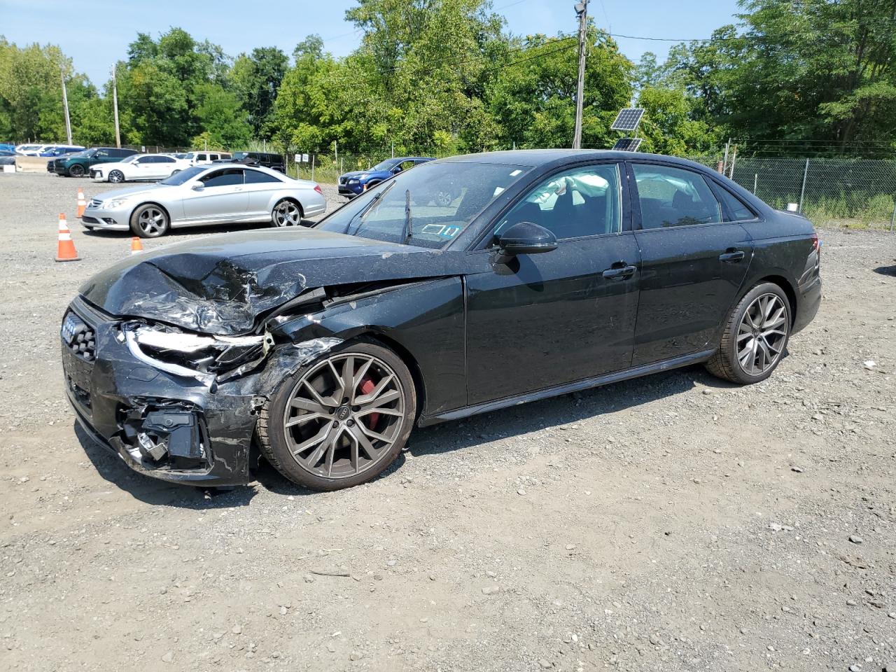 2022 Audi S4 Prestige, VIN WAUC4AF44NA044647 — Front end
