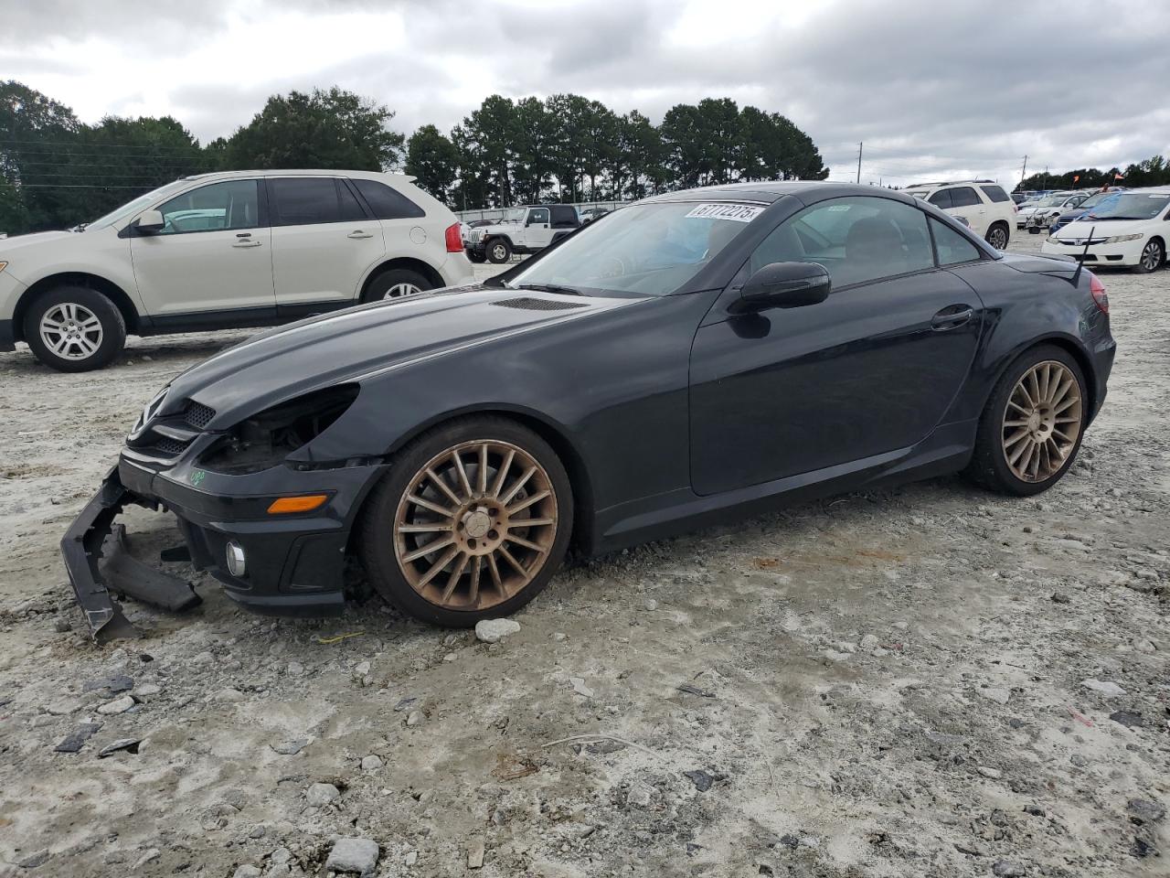 2011 Mercedes-Benz SLK 300, VIN WDBWK5EA7BF236064 — Front end