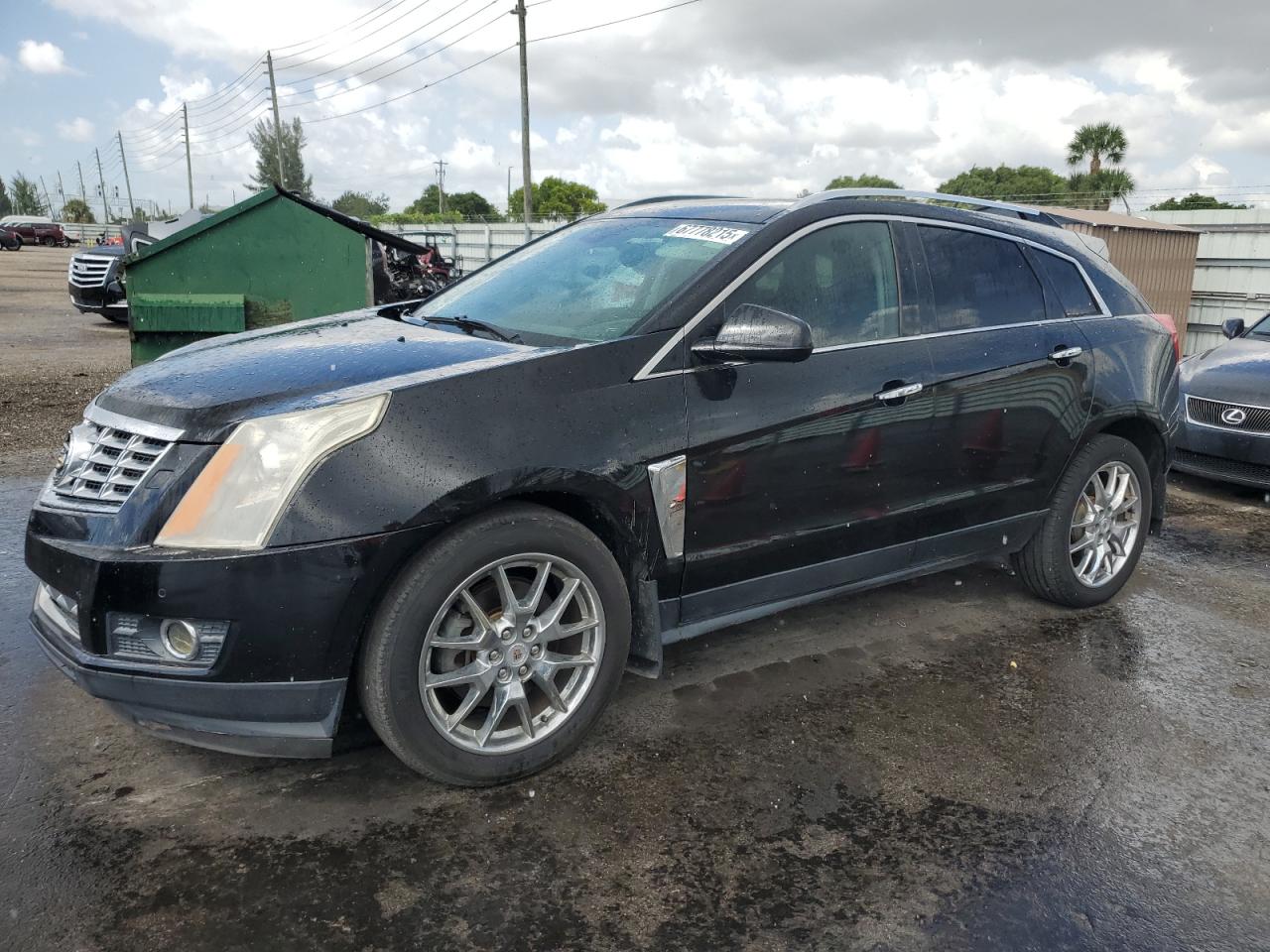 2013 Cadillac SRX Performance Collection, VIN 3GYFNDE34DS650867 — Prior damage history