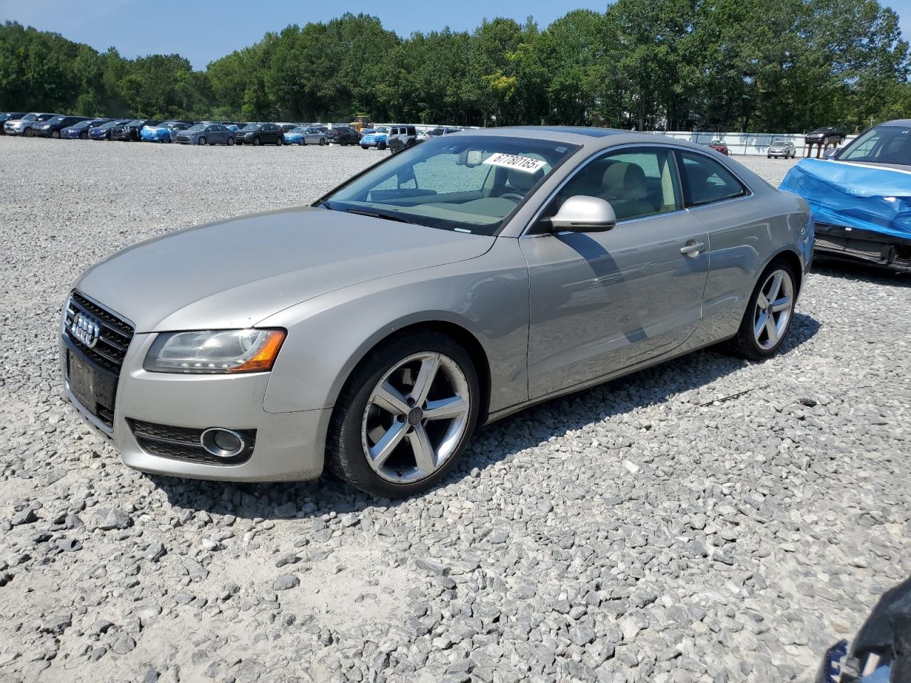 2008 Audi A5, VIN WAUDK78T58A035705 — Вода / потоп