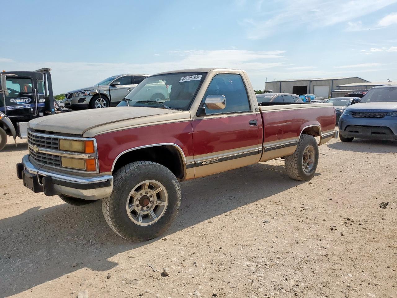 1992 Chevrolet Silverado 2500, VIN 1GCGC24F1NE156378 — Minor dents and scratches