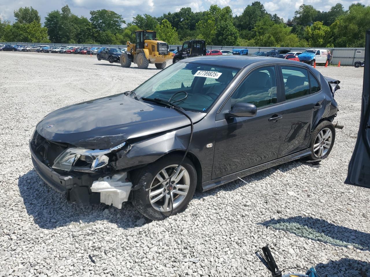 2011 Saab 9-3, VIN YS3FA4CY8B1311147 — Rear end