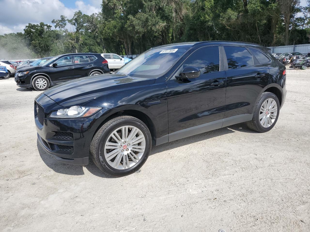 2019 Jaguar F-Pace 25t Premium, VIN SADCJ2GX8KA358506 — Пожар