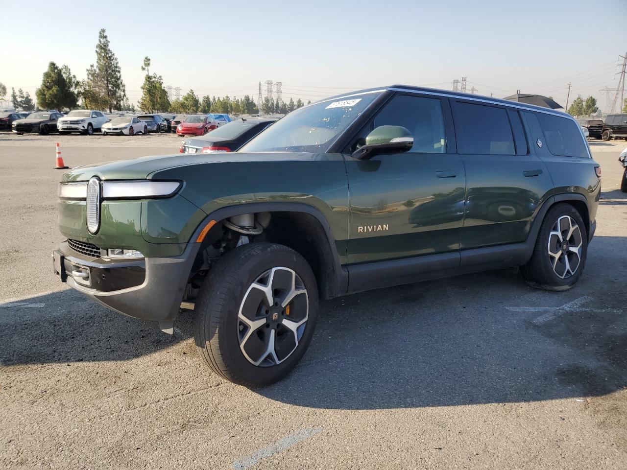 2023 Rivian R1S Adventure, VIN 7PDSGABA8PN027369 — Undercarriage