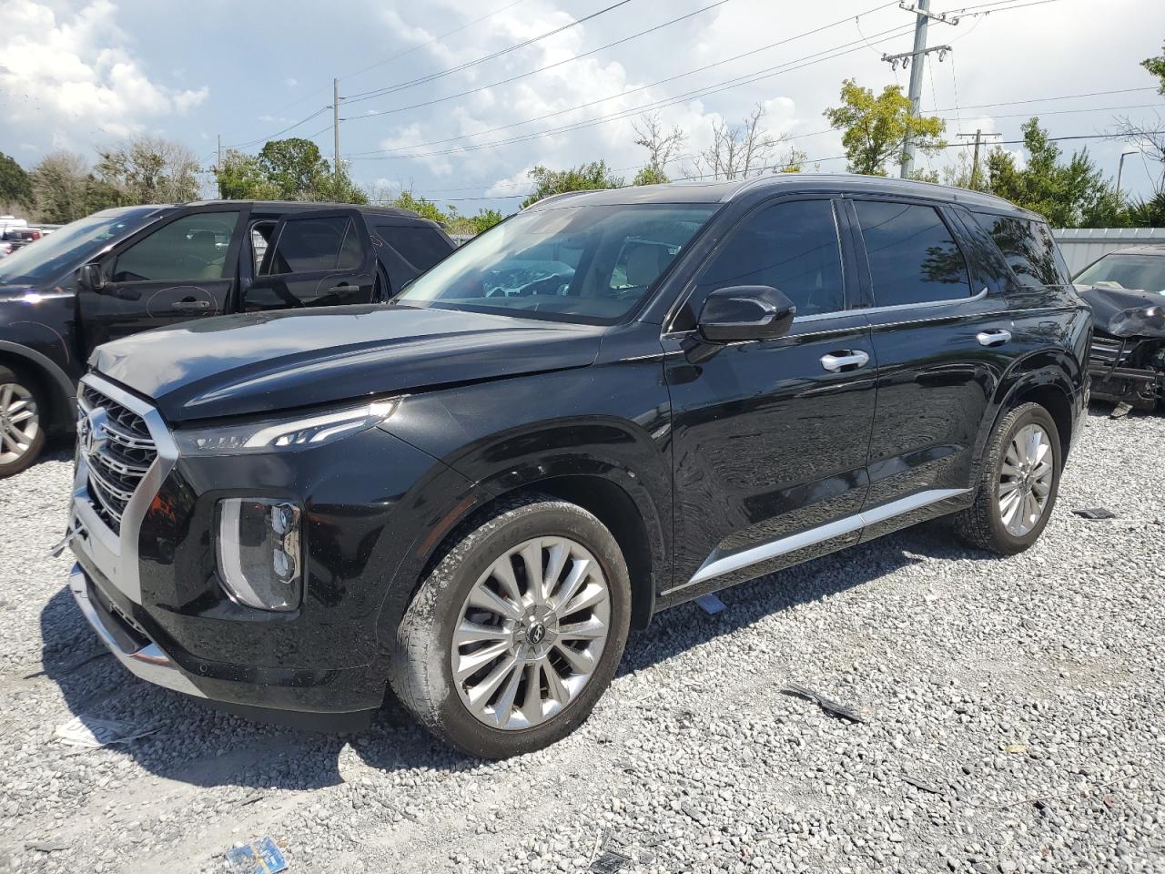 2020 Hyundai Palisade Limited, VIN KM8R54HE7LU126297 — Front end