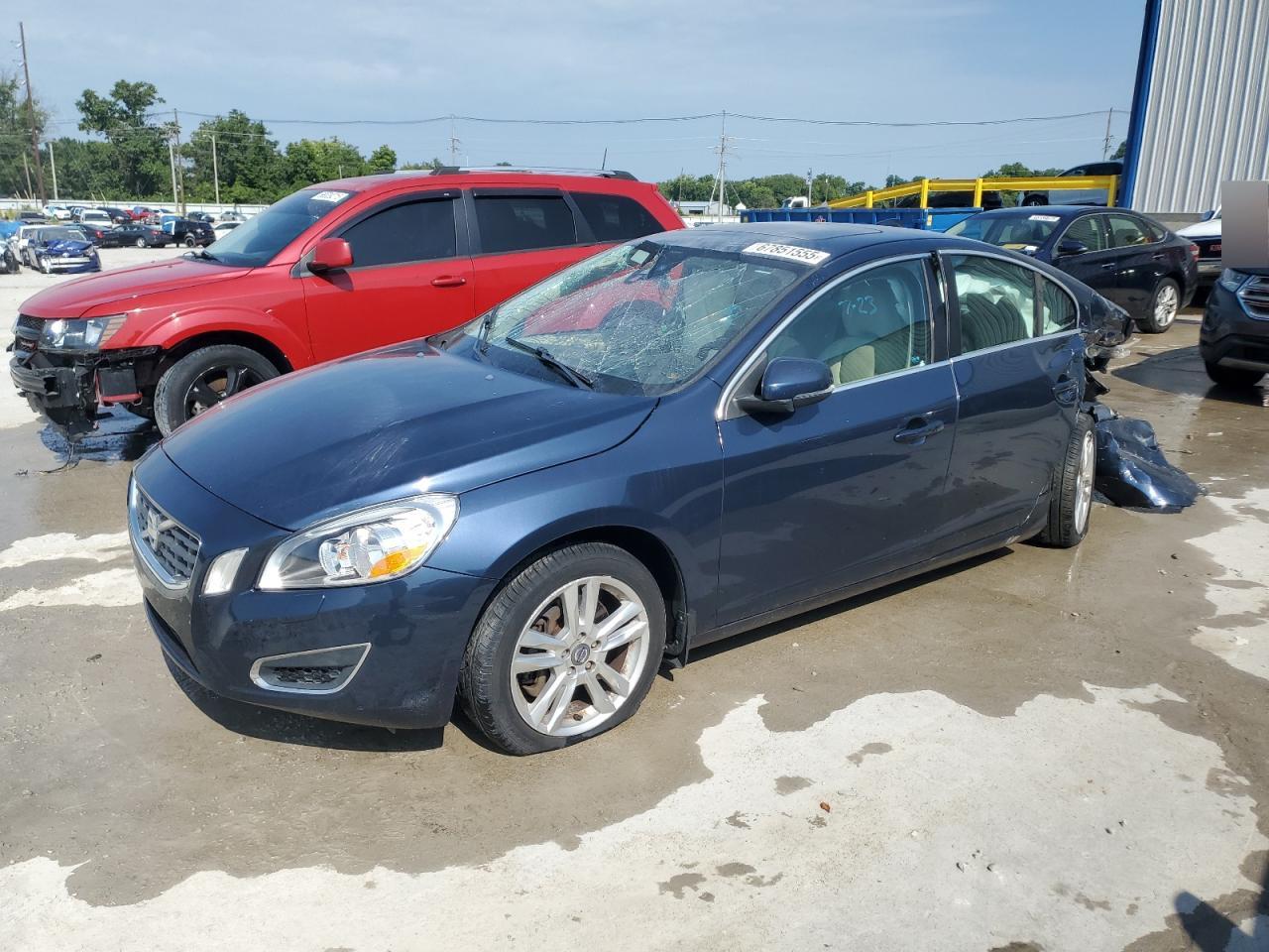 2012 Volvo S60 T5, VIN YV1622FS8C2104991 — Опрокидывание