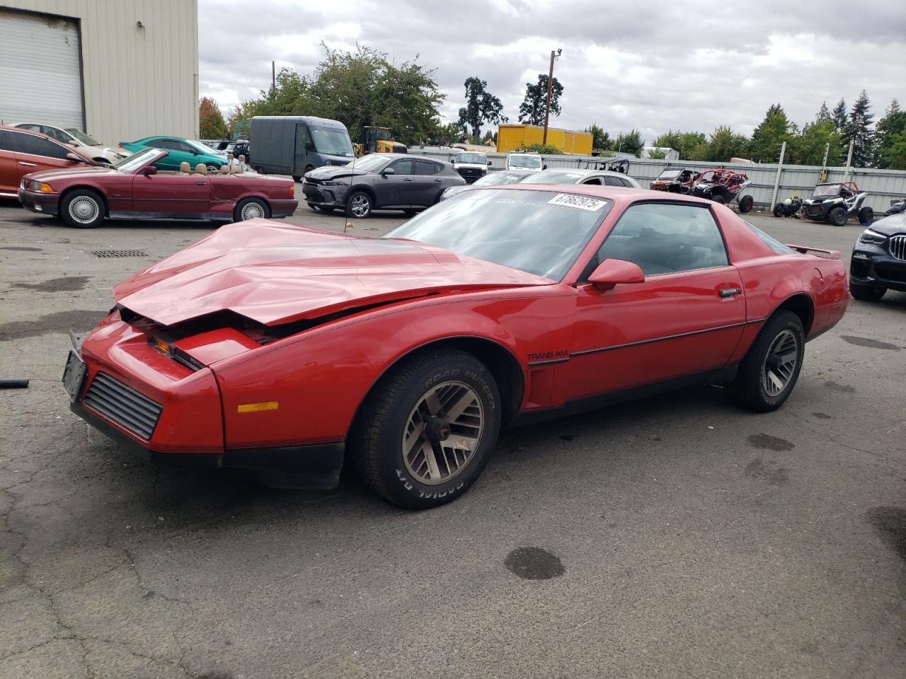 1984 Pontiac Firebird, VIN 1G2AW87HXEL200939 — Front end