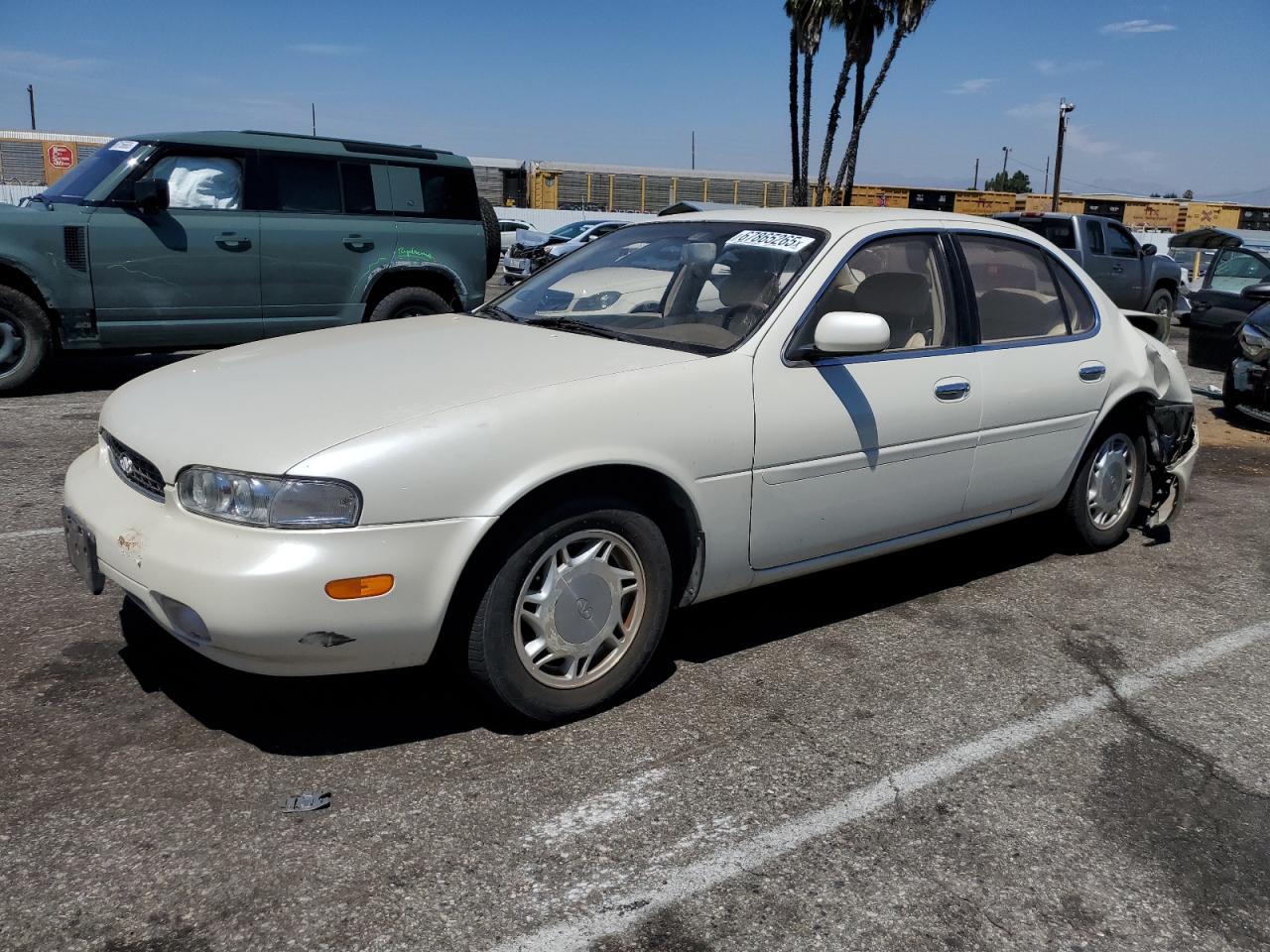 1995 Infiniti J30 Personal Luxury, VIN JNKAY21D8SM200371 — Rear end