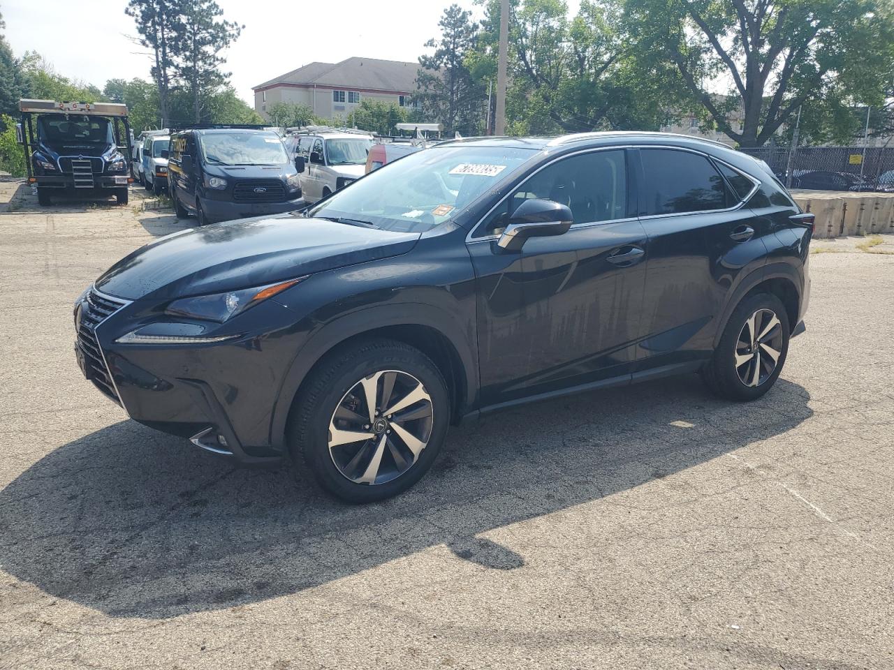 2019 Lexus NX 300, VIN JTJBARBZ4K2211003 — Side