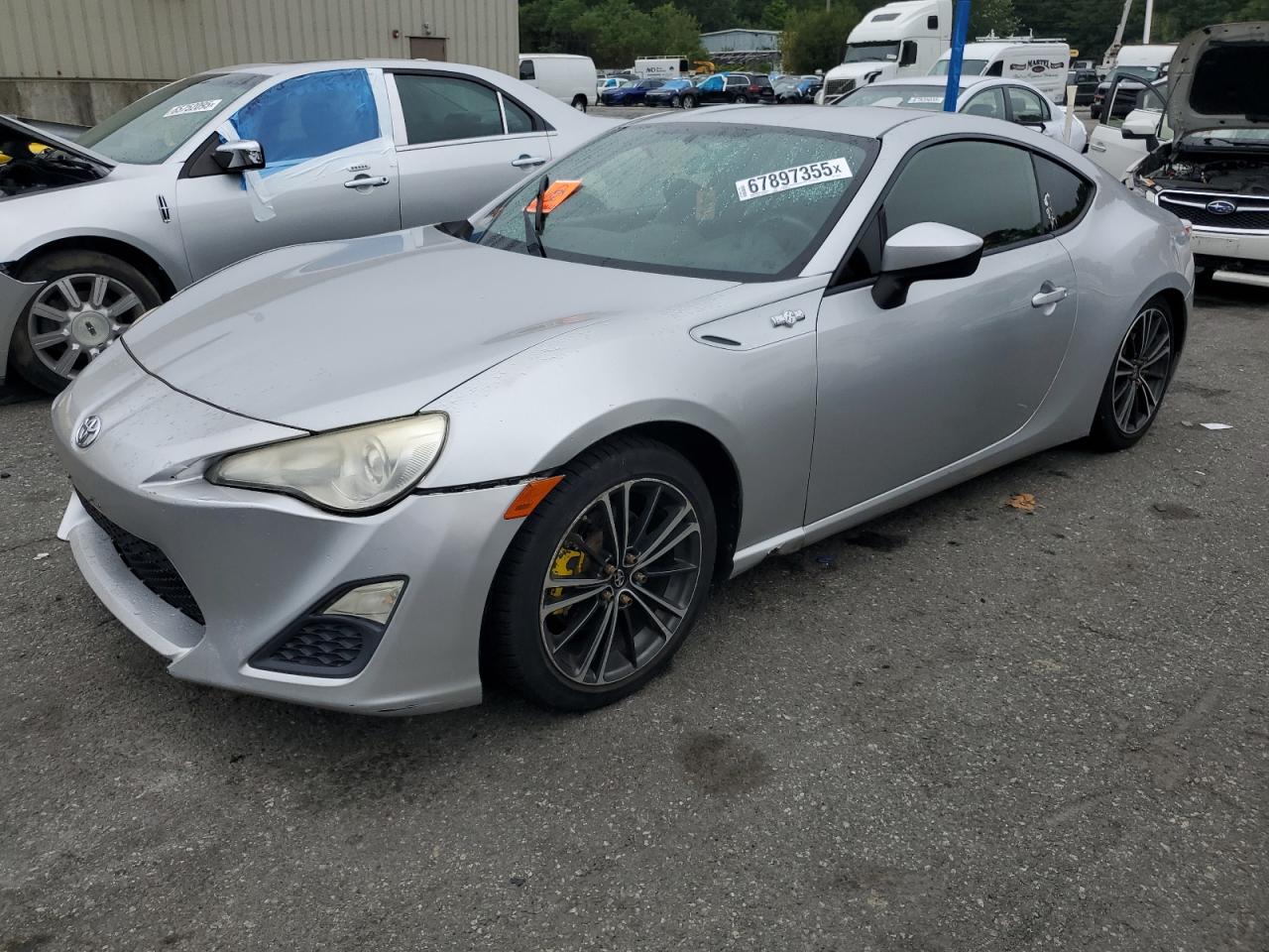 2013 Scion FR-S, VIN JF1ZNAA1XD1701012 — Water / flood