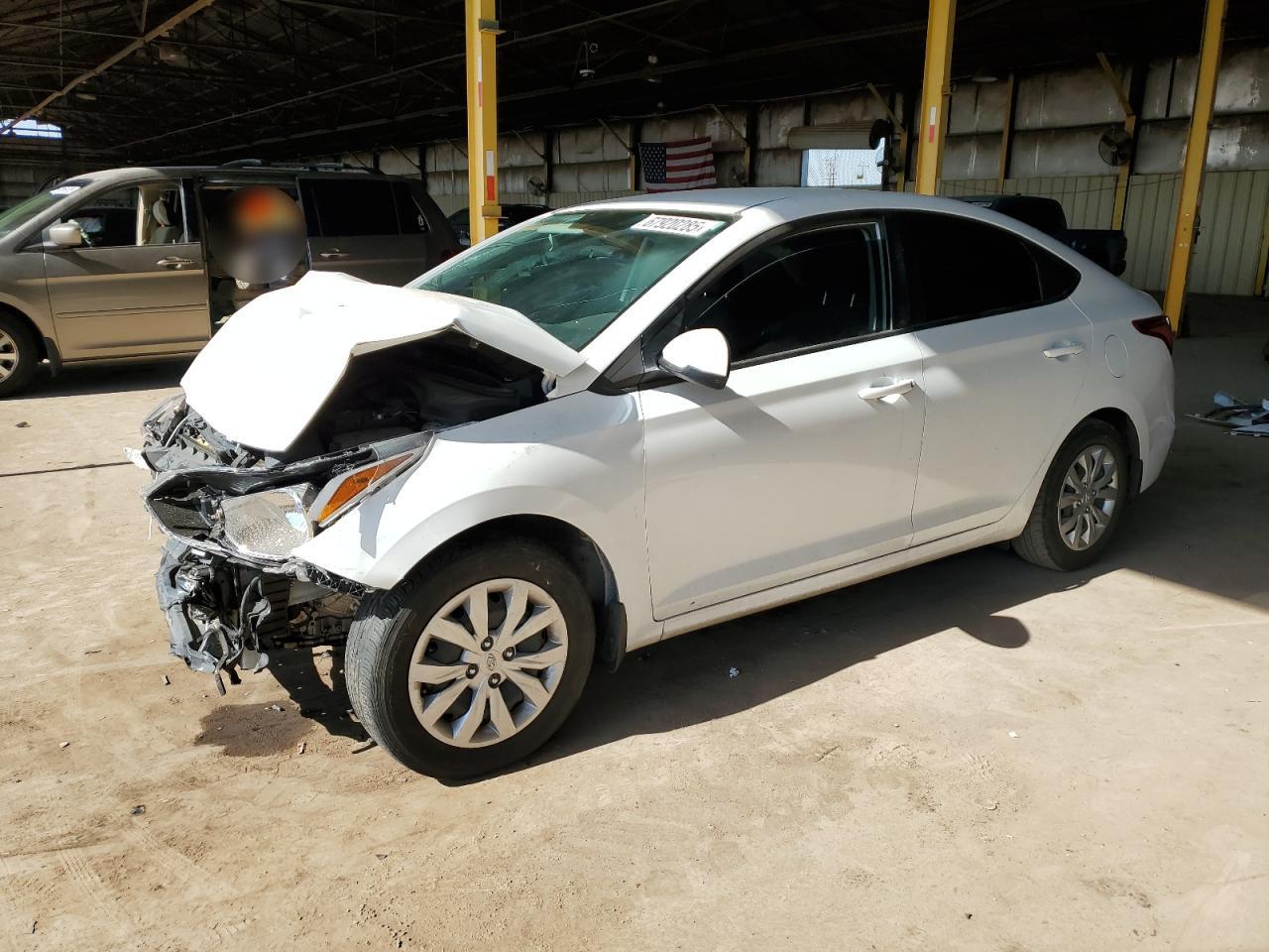 2022 Hyundai Accent SE, VIN 3KPC24A61NE176006 — Front end