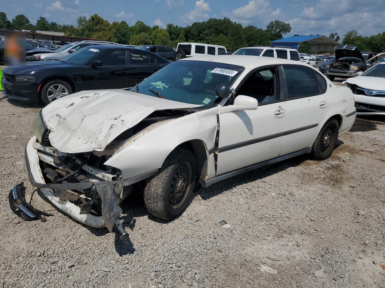 2003 Chevrolet Impala Police 9C3, VIN 2G1WF55K239312565 — Front end