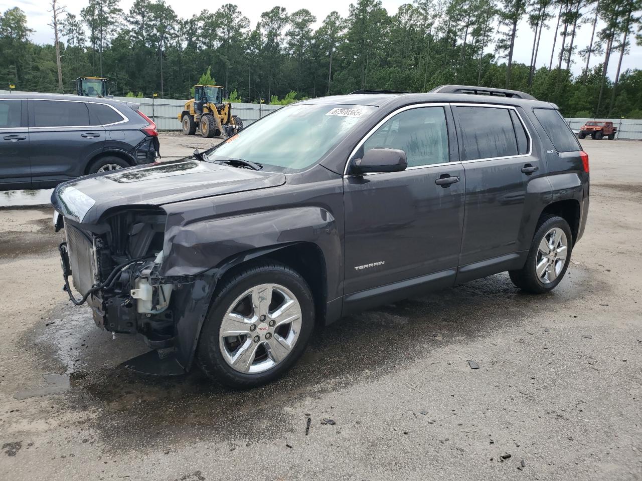 2015 GMC Terrain SLT, VIN 2GKALSEK7F6368911 — Prior damage history