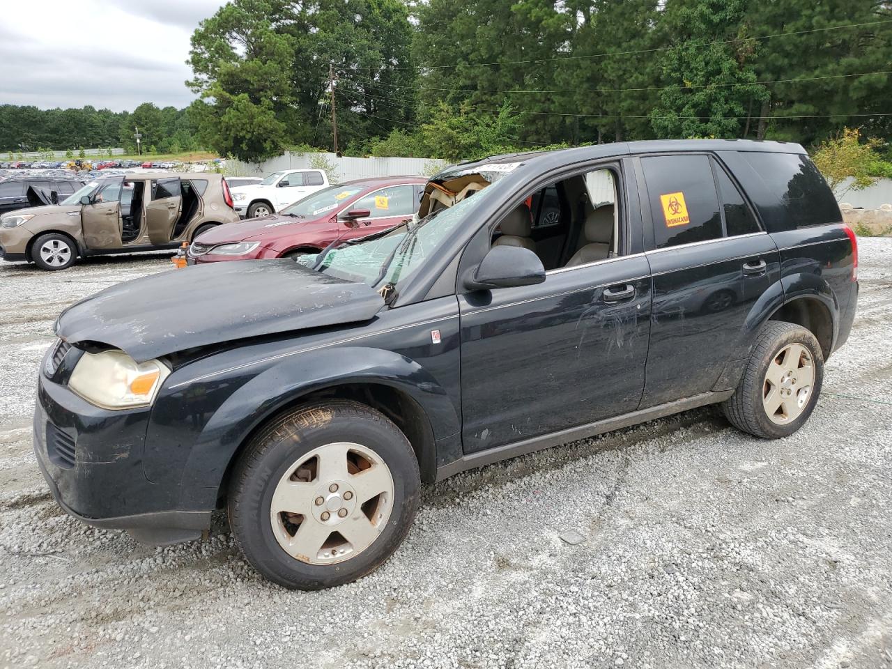 2007 Saturn VUE V6, VIN 5GZCZ53417S841076 — Крыша