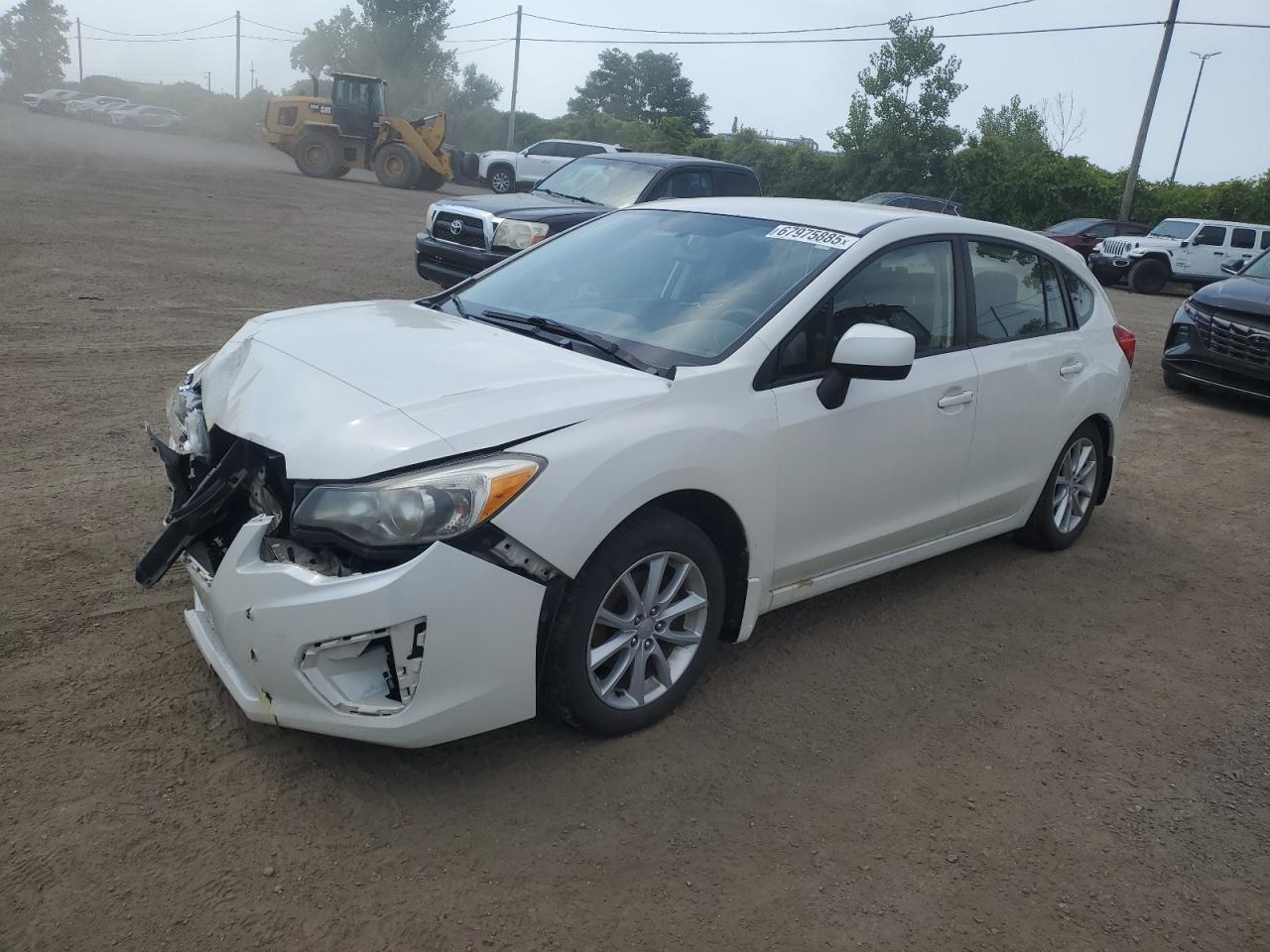 2014 Subaru Impreza Premium, VIN JF1GPAC61E8262592 — Front end