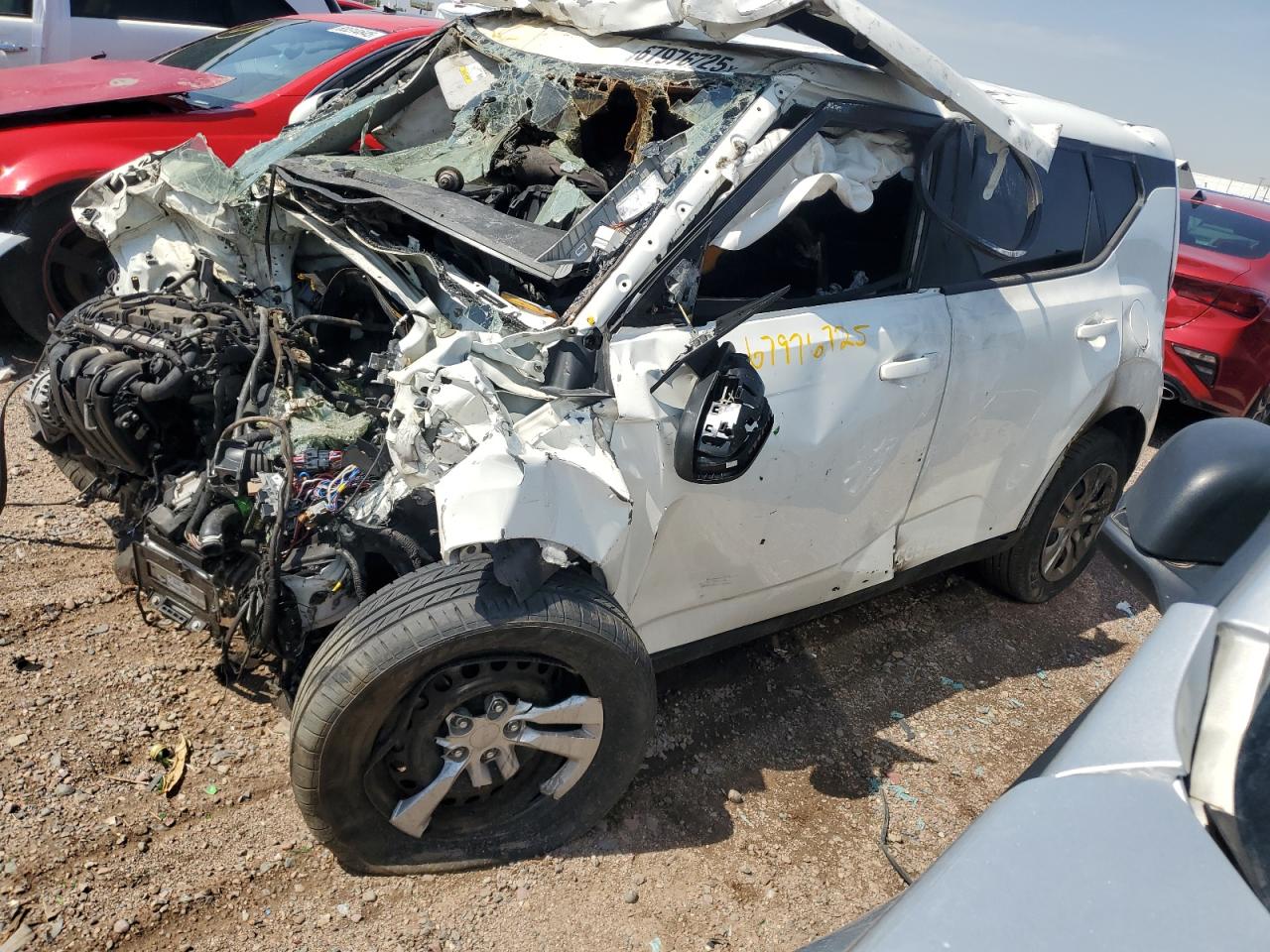 2023 Kia Soul LX, VIN KNDJ23AU3P7858906 — Пожар в салоне