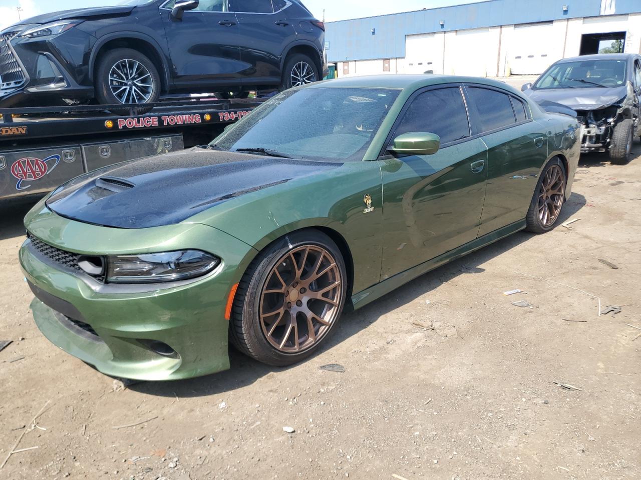 2021 Dodge Charger Scat Pack Widebody, VIN 2C3CDXGJXMH675174 — Side