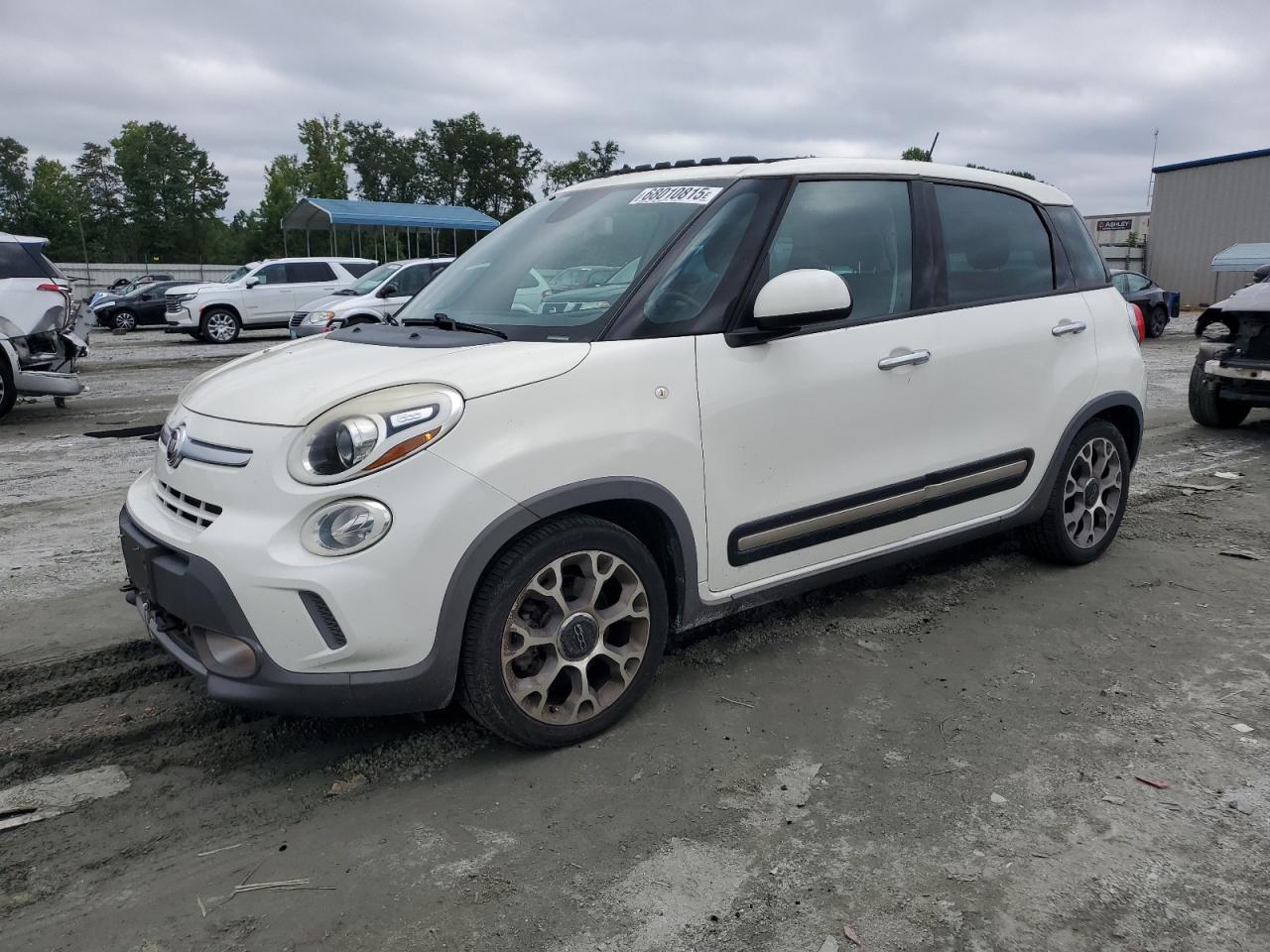2014 FIAT 500L Trekking, VIN ZFBCFADH9EZ011005 — Roof