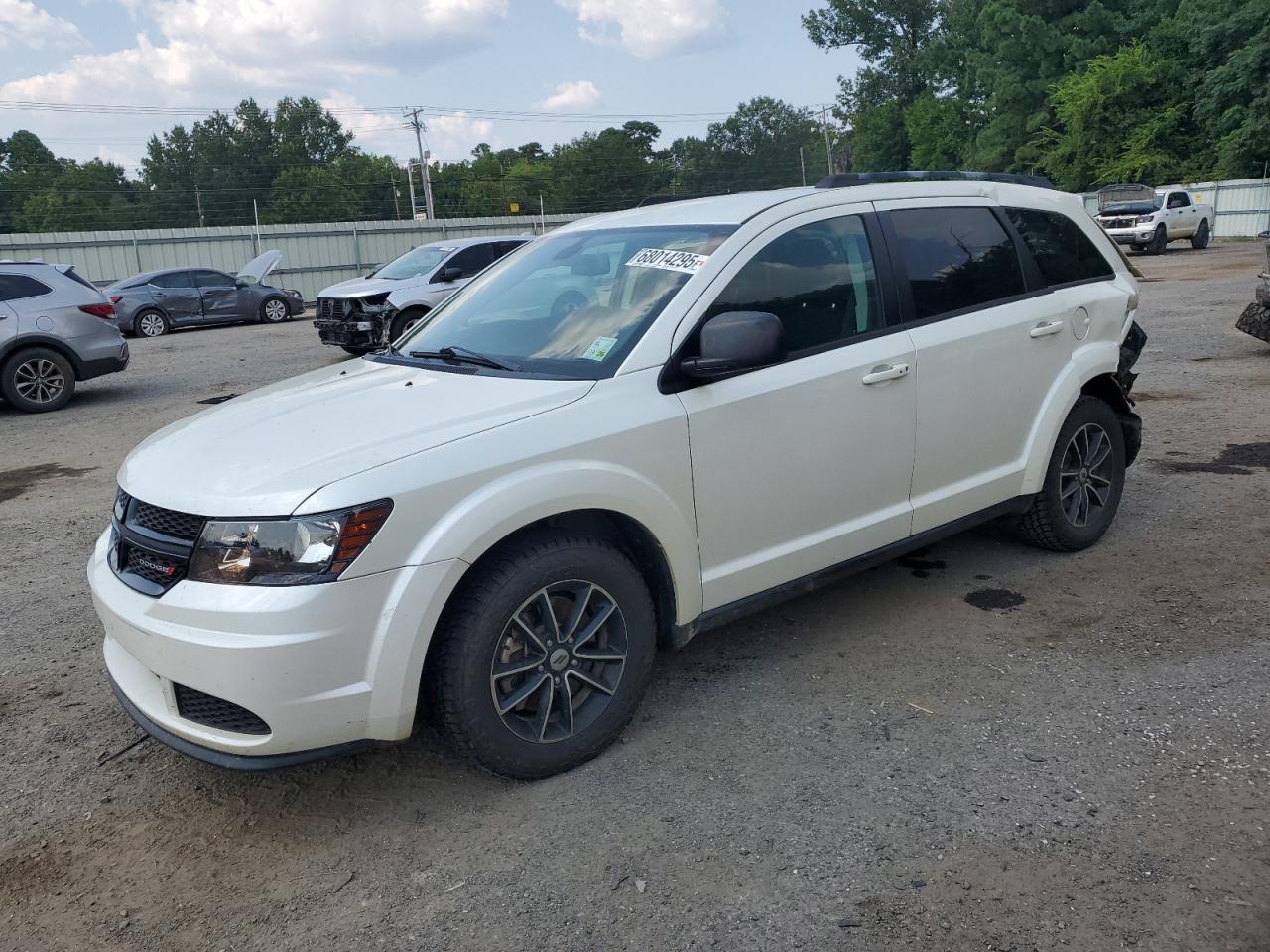 2018 Dodge Journey SE, VIN 3C4PDCAB7JT383704 — Partial repair