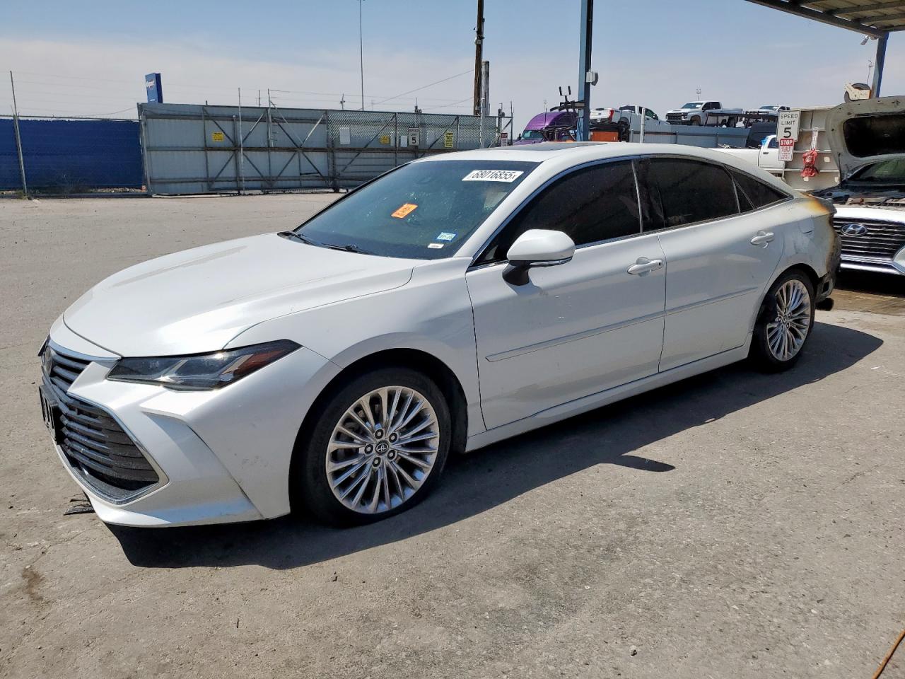 2020 Toyota Avalon Limited, VIN 4T1DZ1FB8LU044410 — Interior fire