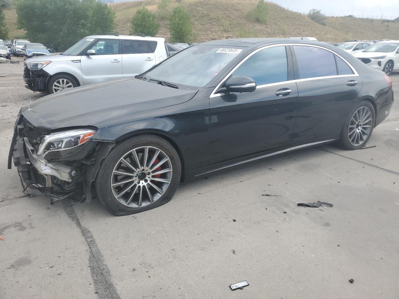 2015 Mercedes-Benz S 550, VIN WDDUG8FB3FA200870 — Front end