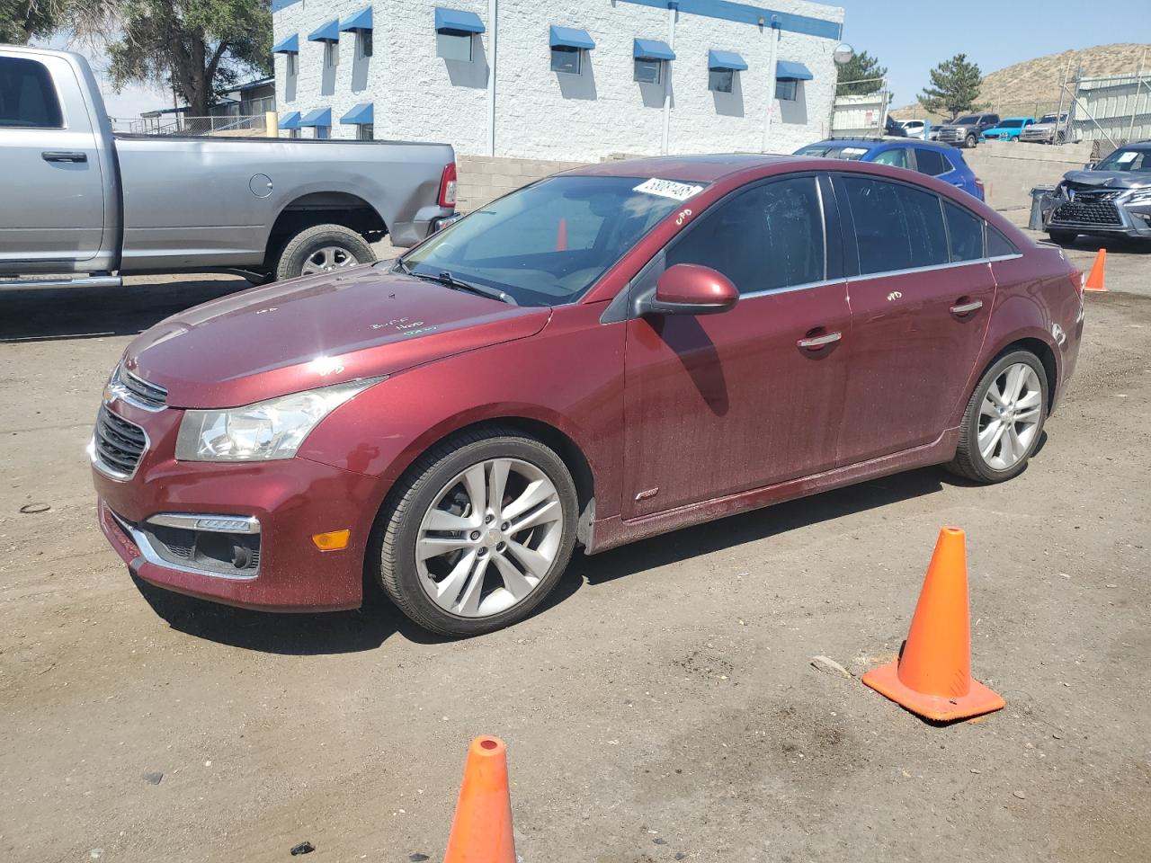 2016 Chevrolet Cruze LTZ, VIN 1G1PG5SB9G7102820 — Rejected repair