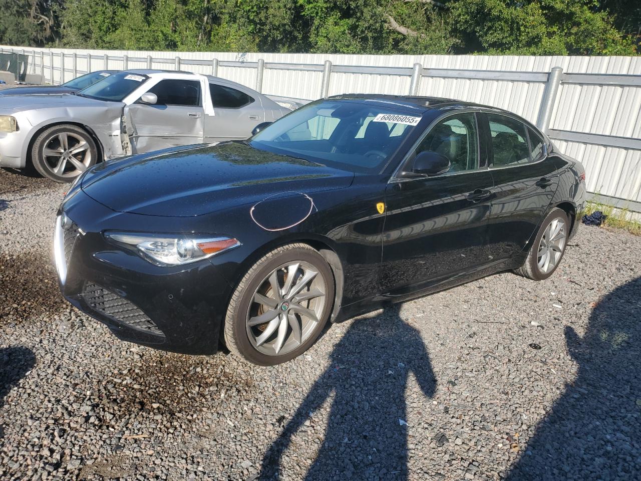 2019 Alfa Romeo Giulia Sport, VIN ZARFAMAN3K7599629 — Roof