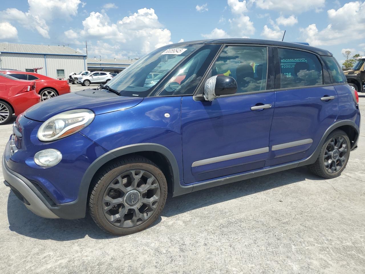2018 FIAT 500L Trekking, VIN ZFBCFADH0JZ041343 — Rear end