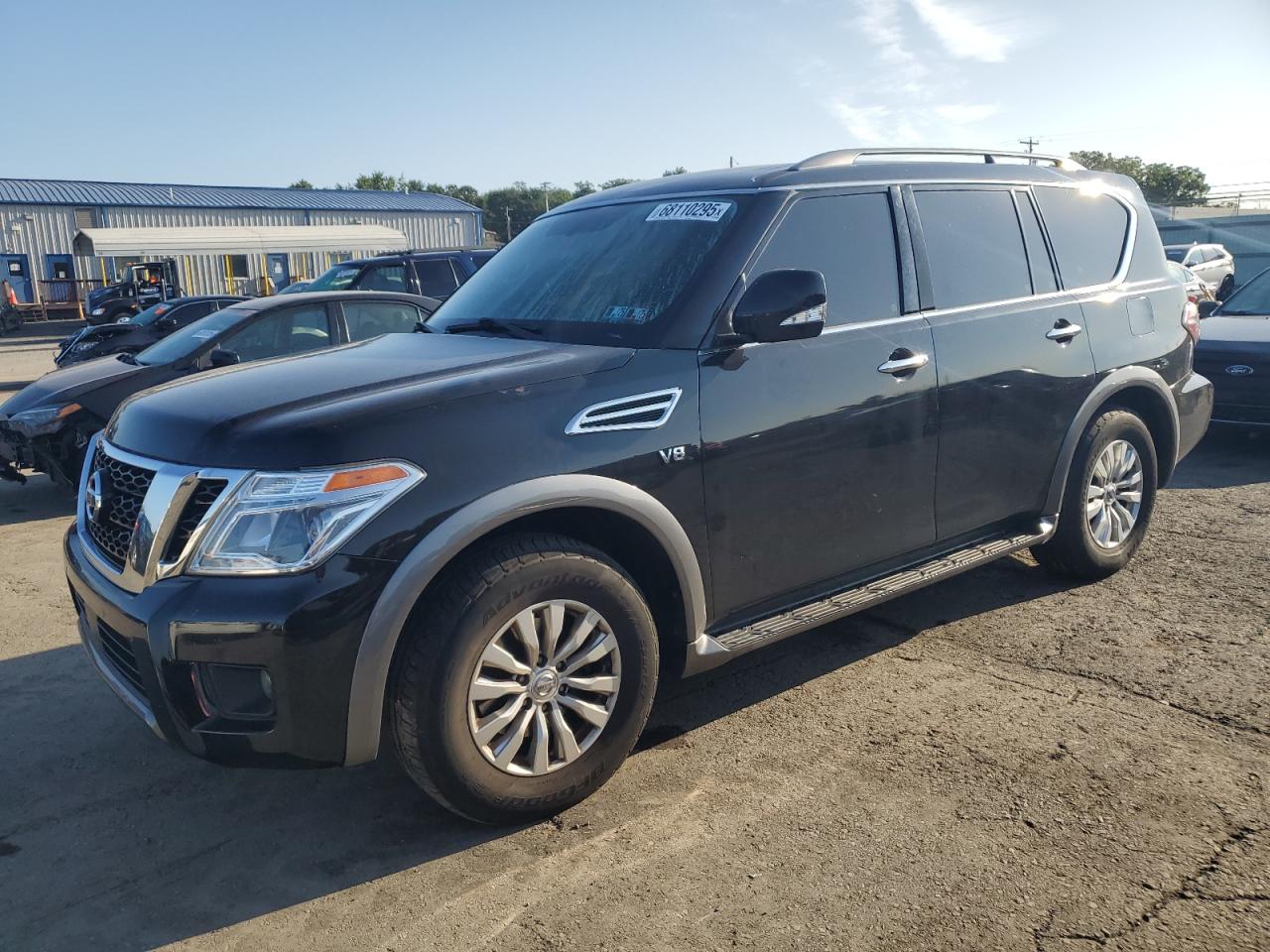 2019 Nissan Armada SL, VIN JN8AY2NC3K9584389 — Water / flood