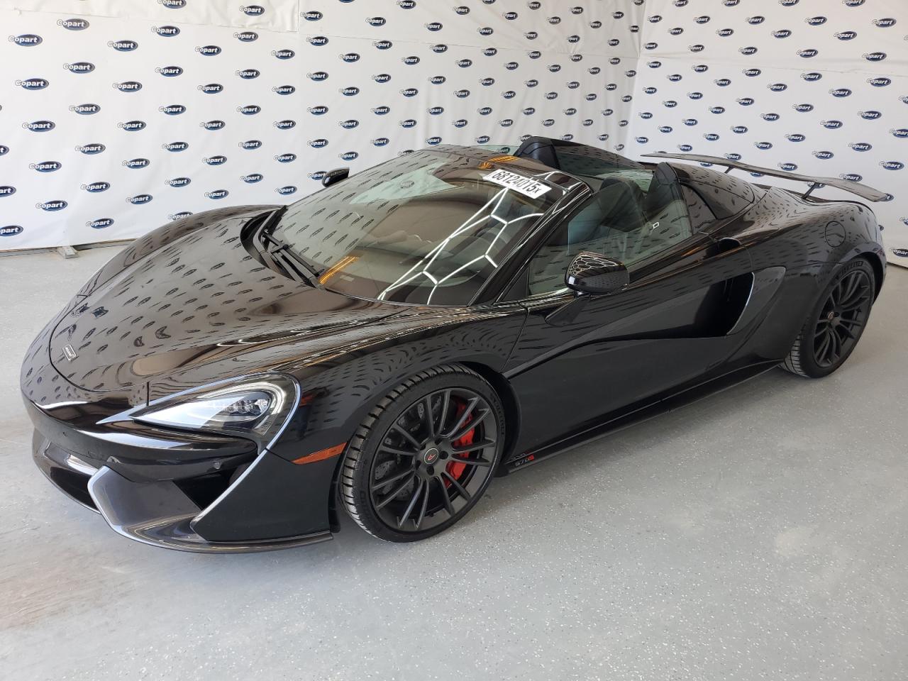 2018 McLaren 570S, VIN SBM13FAA4JW005603 — Water / flood