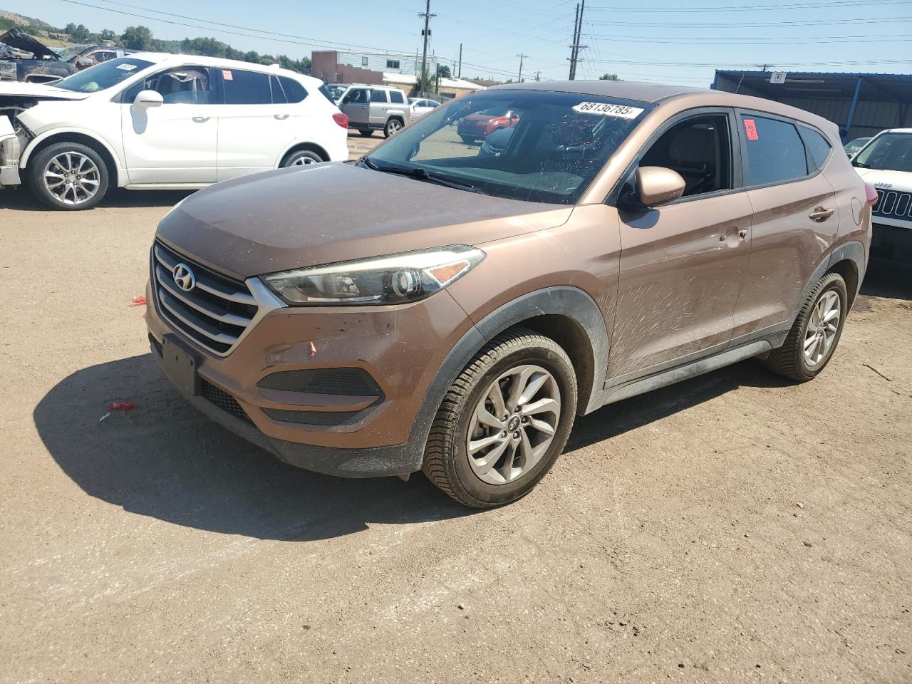 2017 Hyundai Tucson SE, VIN KM8J23A45HU421097 — Biohazard / chemical
