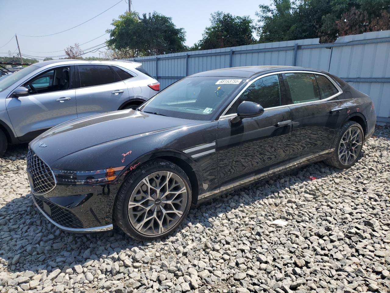 2023 Genesis G90 e-SC, VIN KMTFC4SD3PU012155 — Мелкие вмятины и царапины