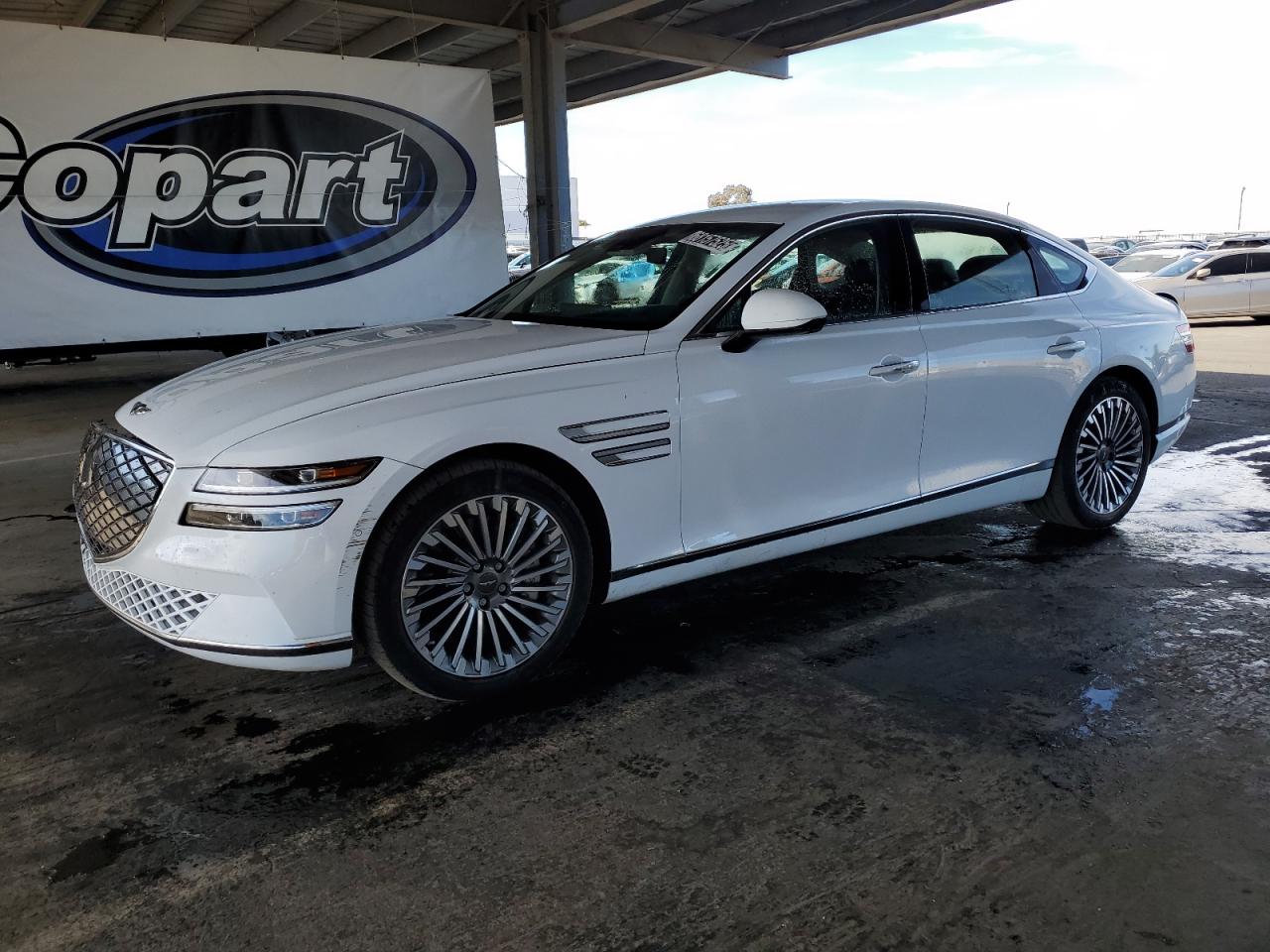 2023 Genesis G80, VIN KMTGE4S14PU004246 — Front end