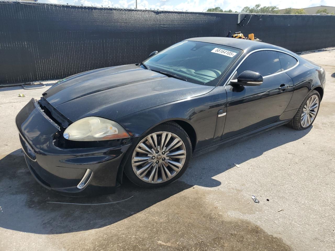 2010 Jaguar XK, VIN SAJWA4FB9ALB36459 — Front end