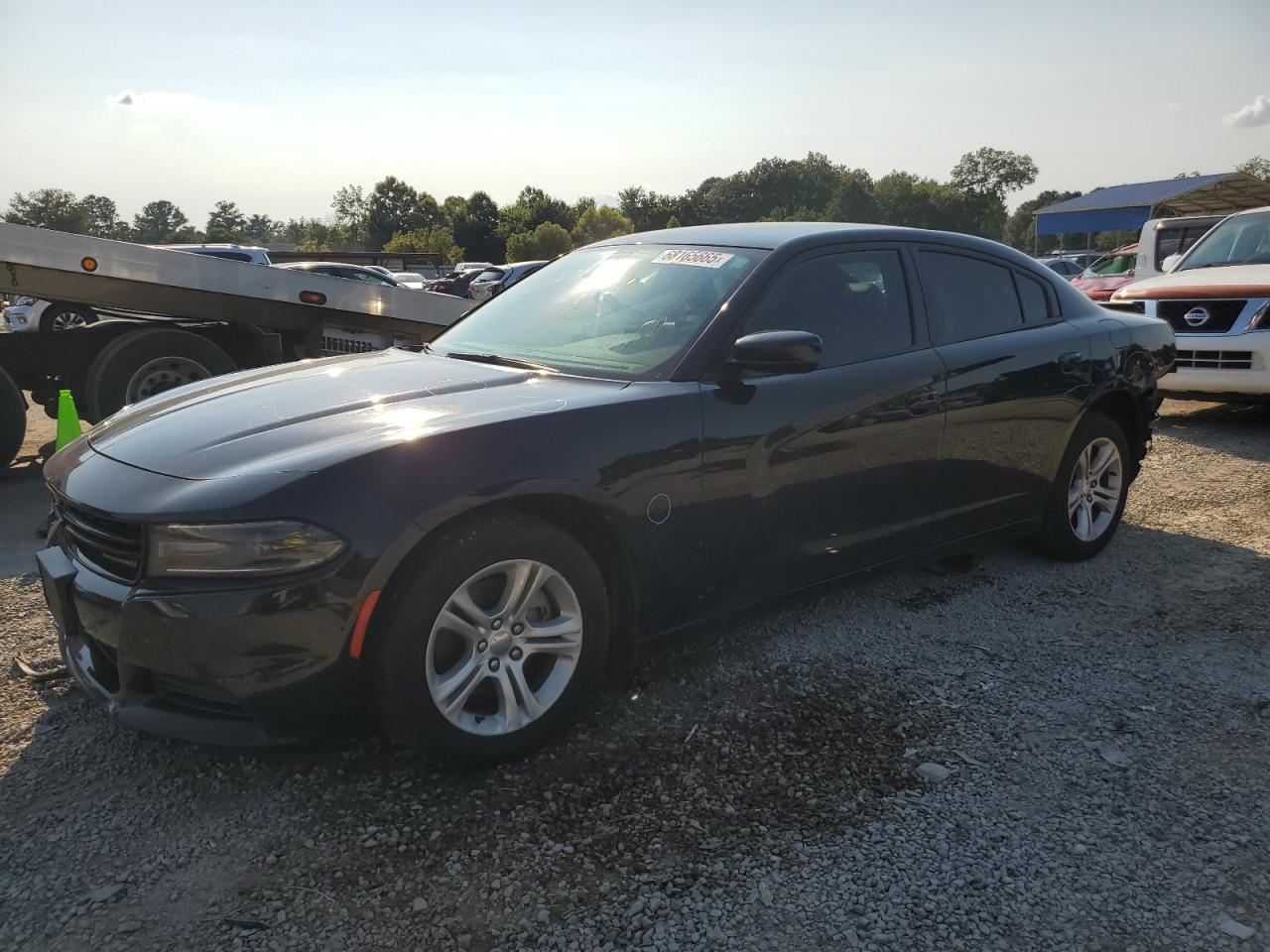 2021 Dodge Charger SXT, VIN 2C3CDXBG6MH628400 — Rear end