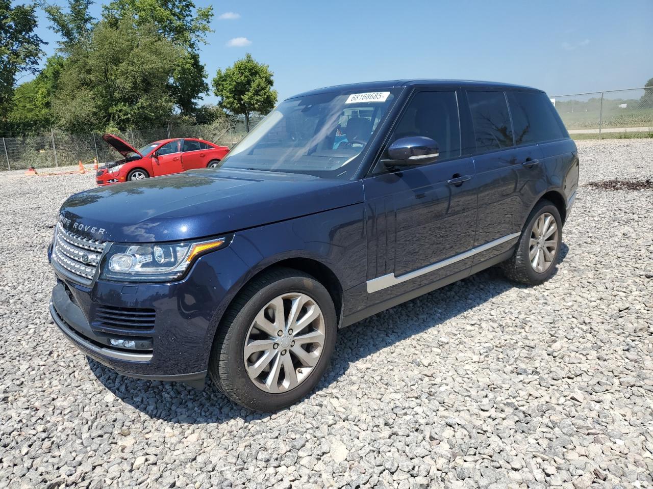 2016 Land Rover Range Rover HSE, VIN SALGS2VF5GA263311 — Перед