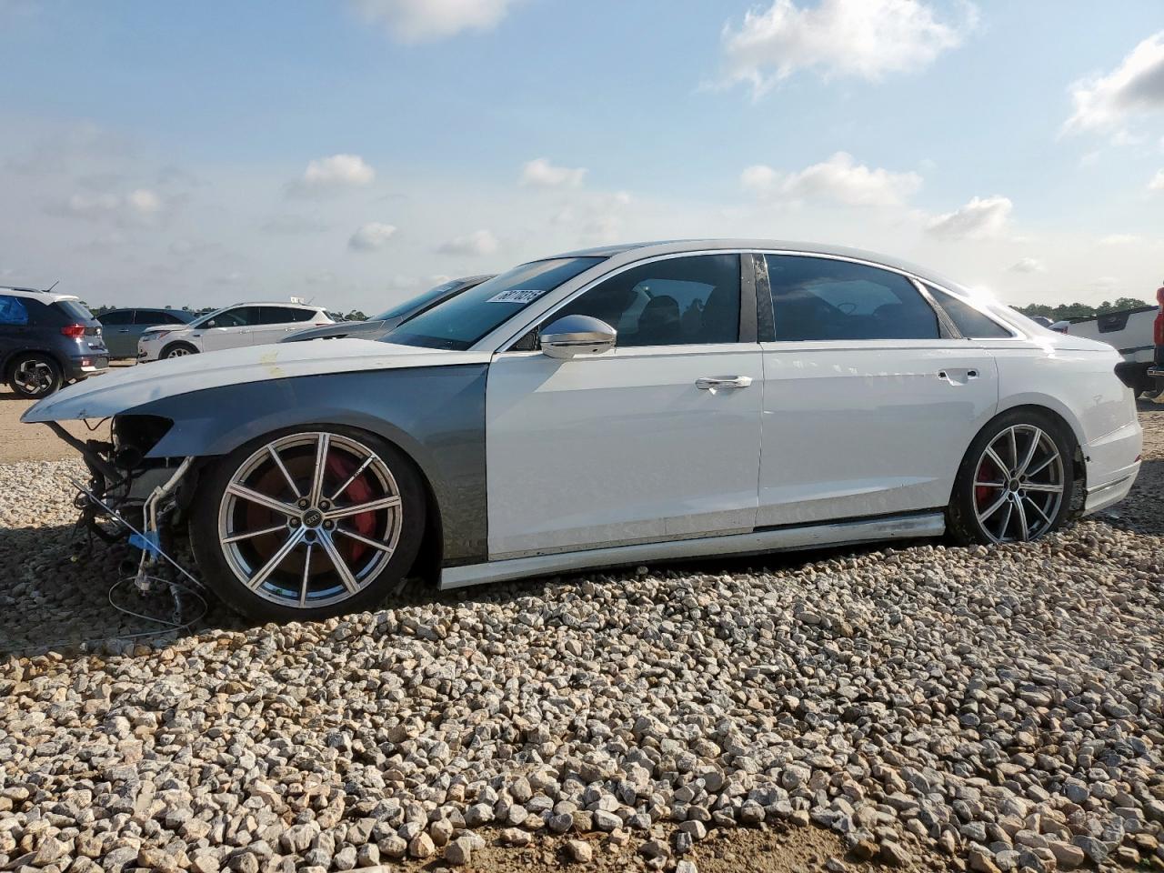 2023 Audi S8, VIN WAULSAF80PN003209 — Front end
