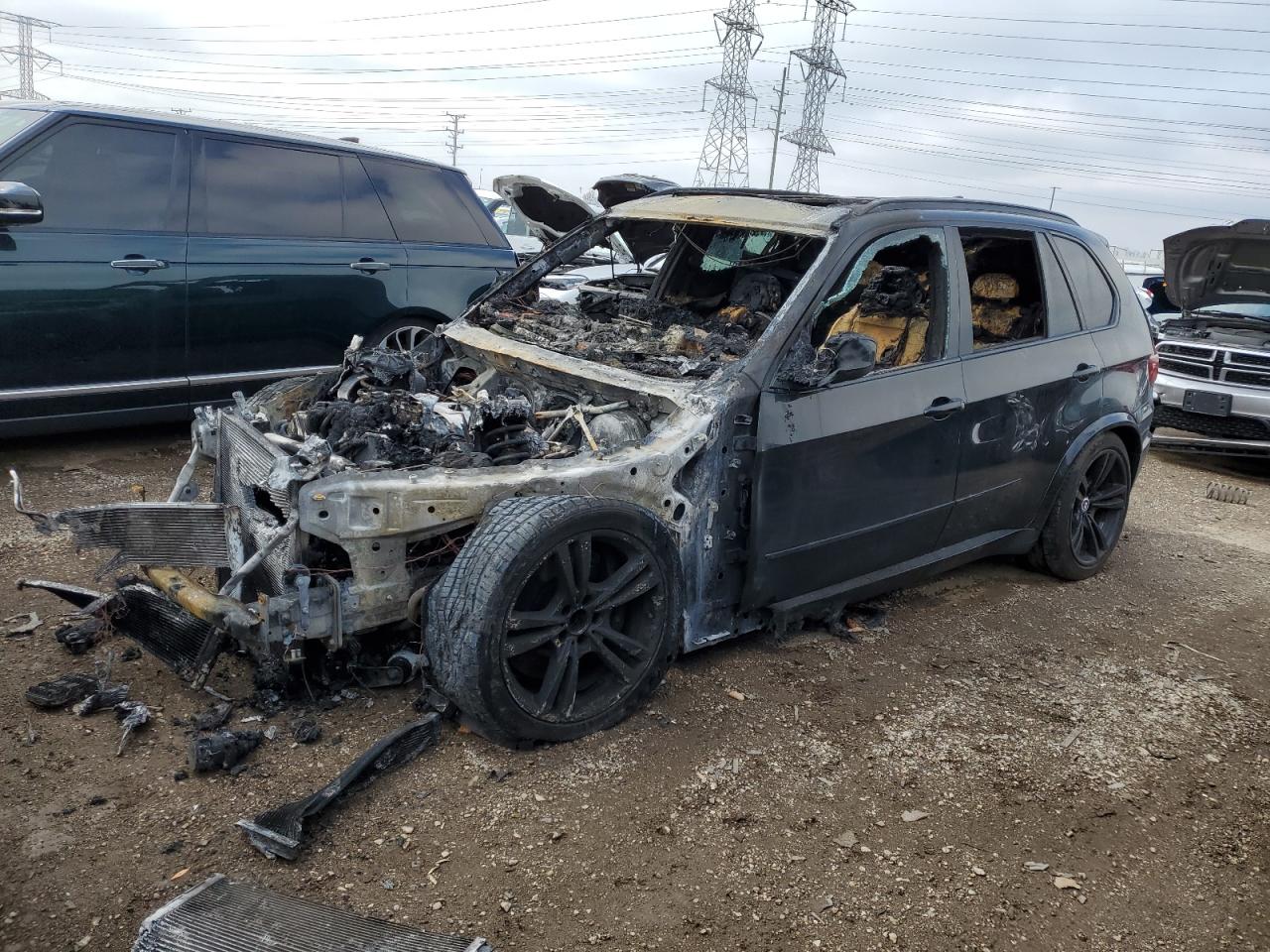 2012 BMW X5 M, VIN 5YMGY0C50CLL15535 — Burn