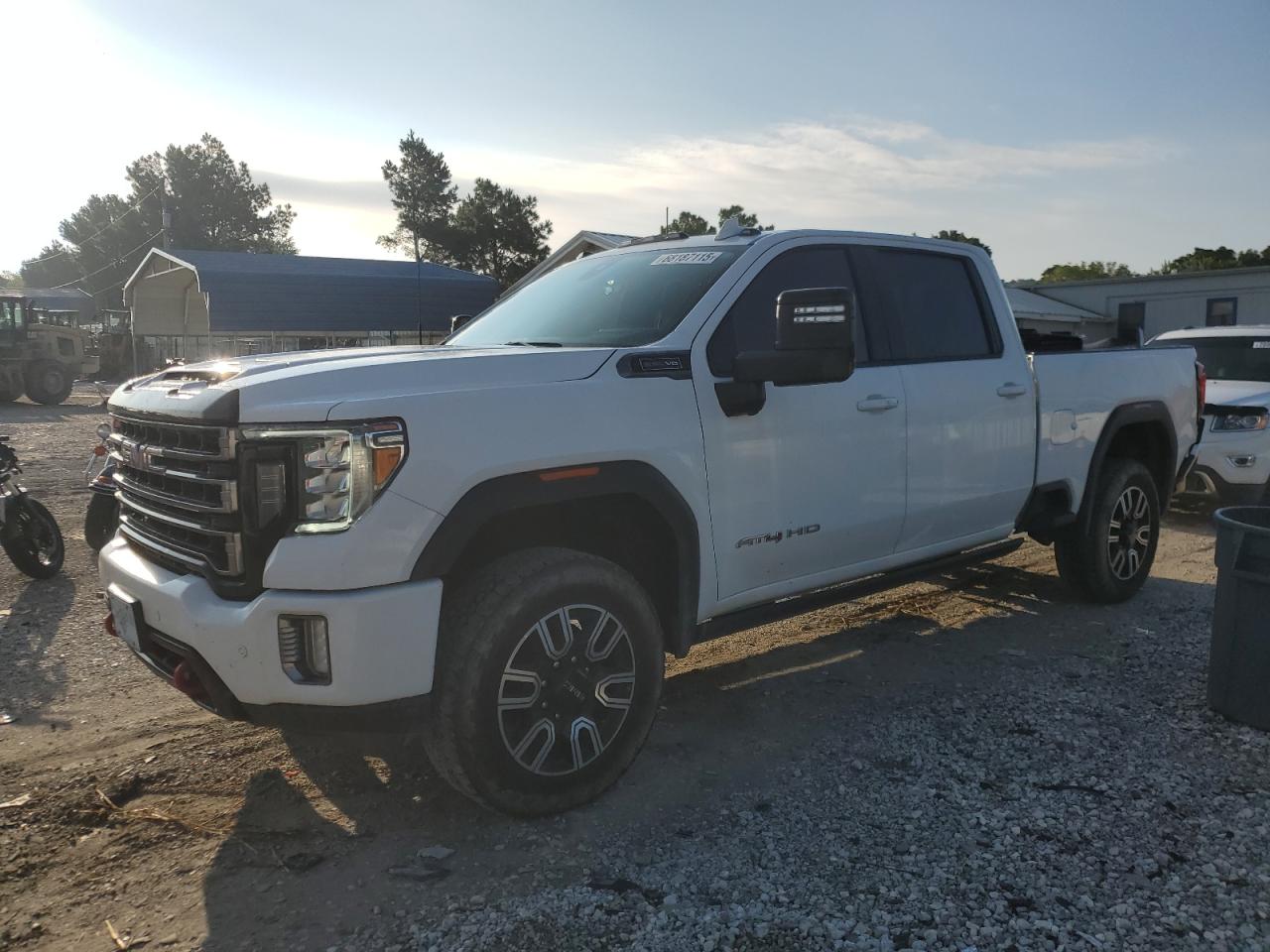 2023 GMC Sierra 2500HD AT4, VIN 1GT49PE70PF221563 — Rear end