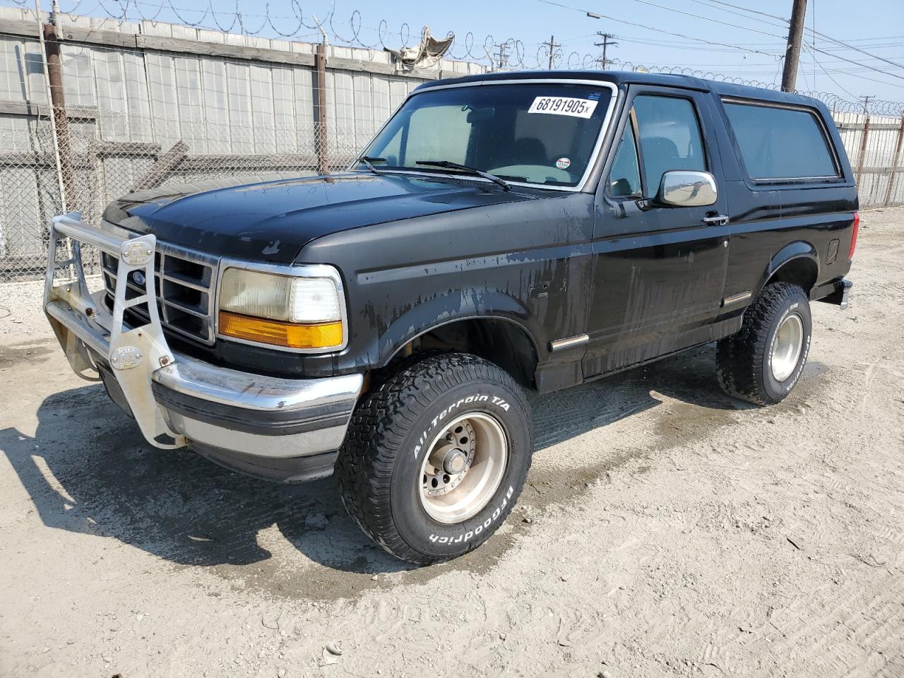 1993 Ford Bronco Custom, VIN 1FMEU15H7PLA13802 — Mechanical