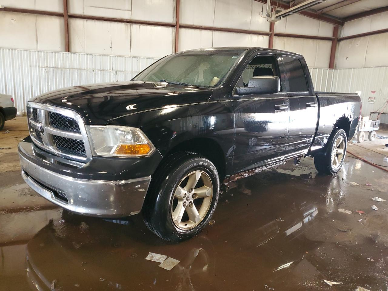 2012 Ram 1500 ST, VIN 1C6RD7FP2CS118348 — Пожар в салоне
