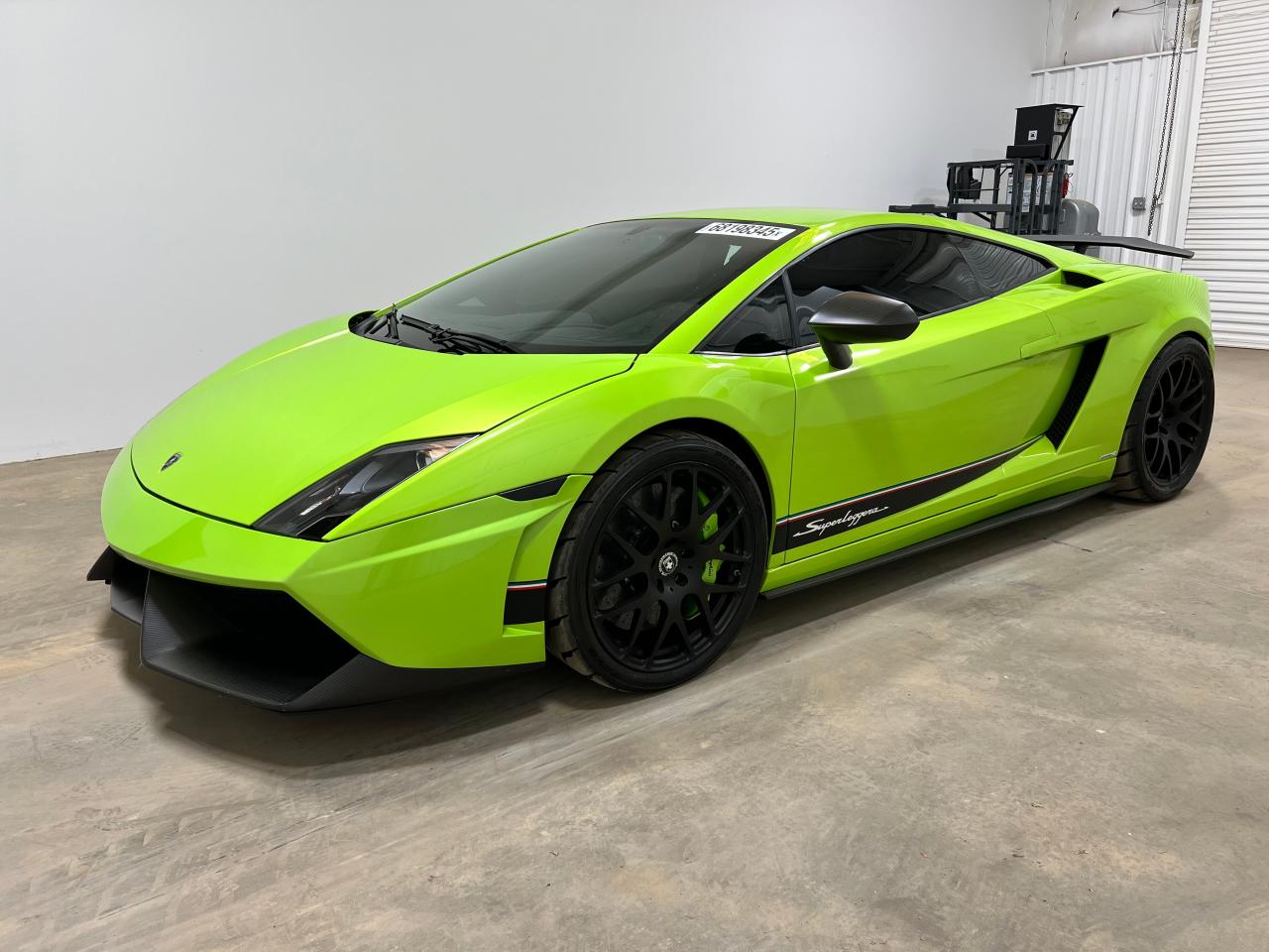 2011 Lamborghini Gallardo Superleggera, VIN ZHWGU7AJXBLA10288 — Normal wear